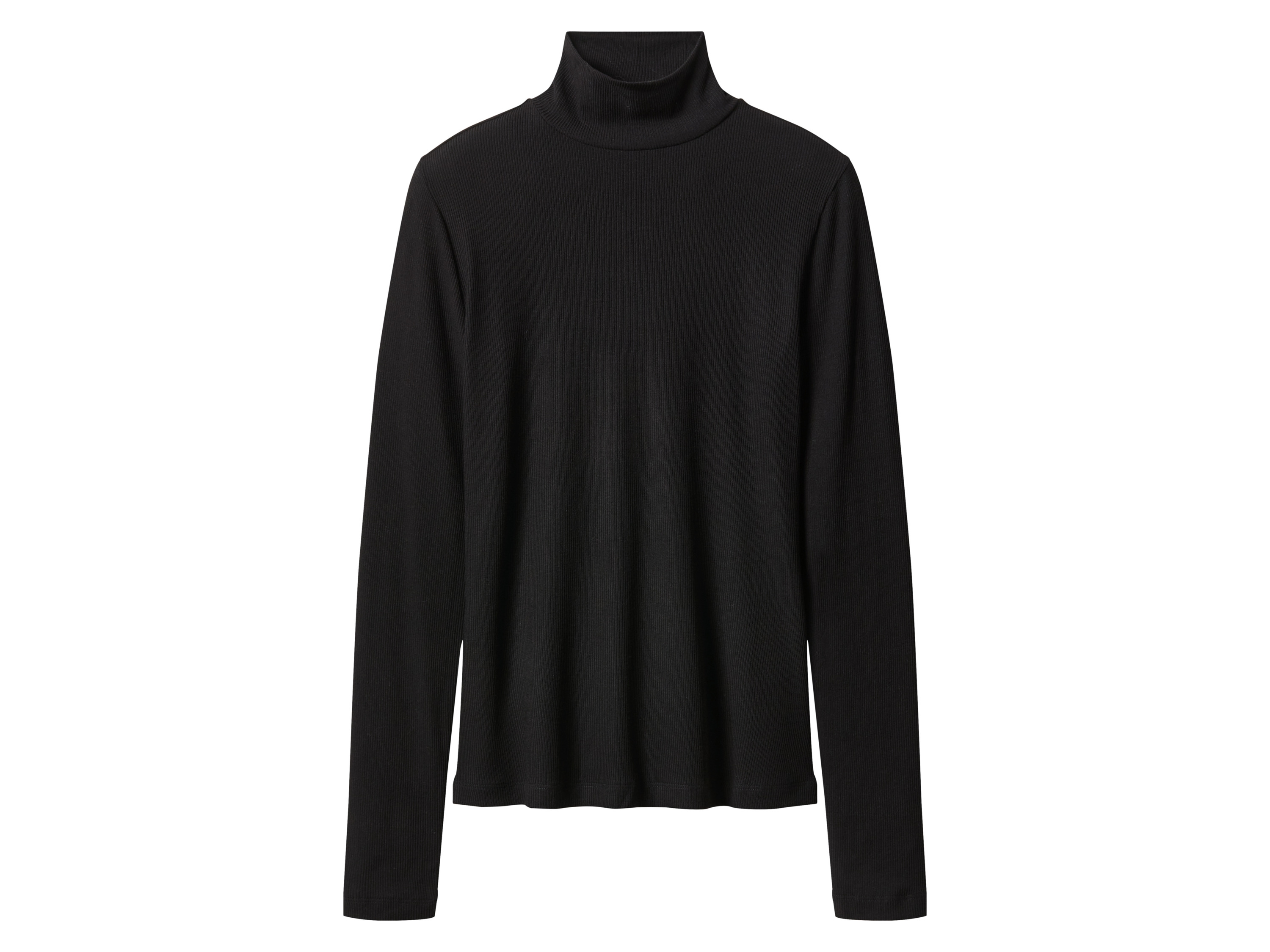 esmara Golf prążkowany damski Czarny, XS 32/34