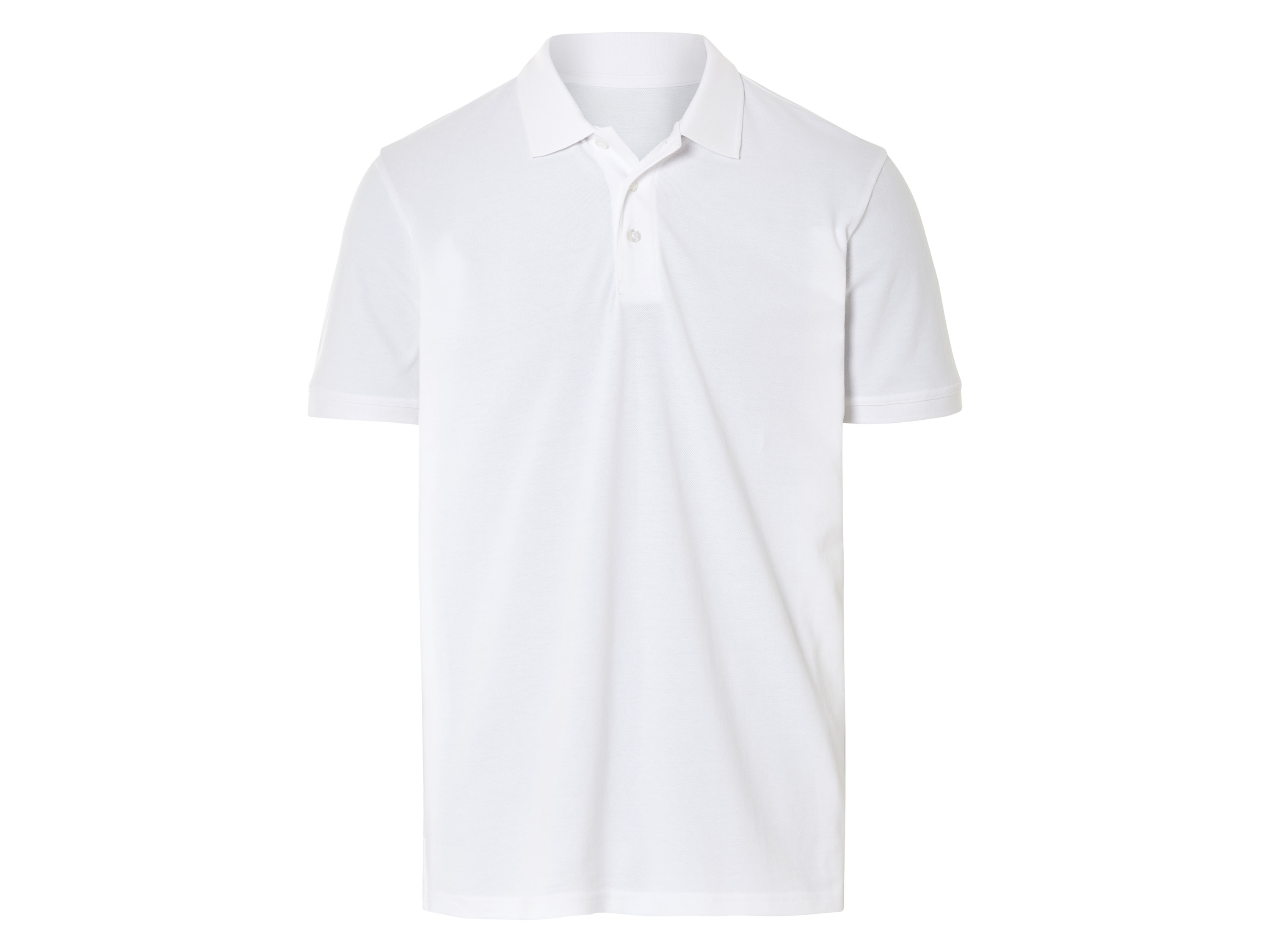 esmara Men Koszulka polo męska z biobawełny Biały, XL 56/58