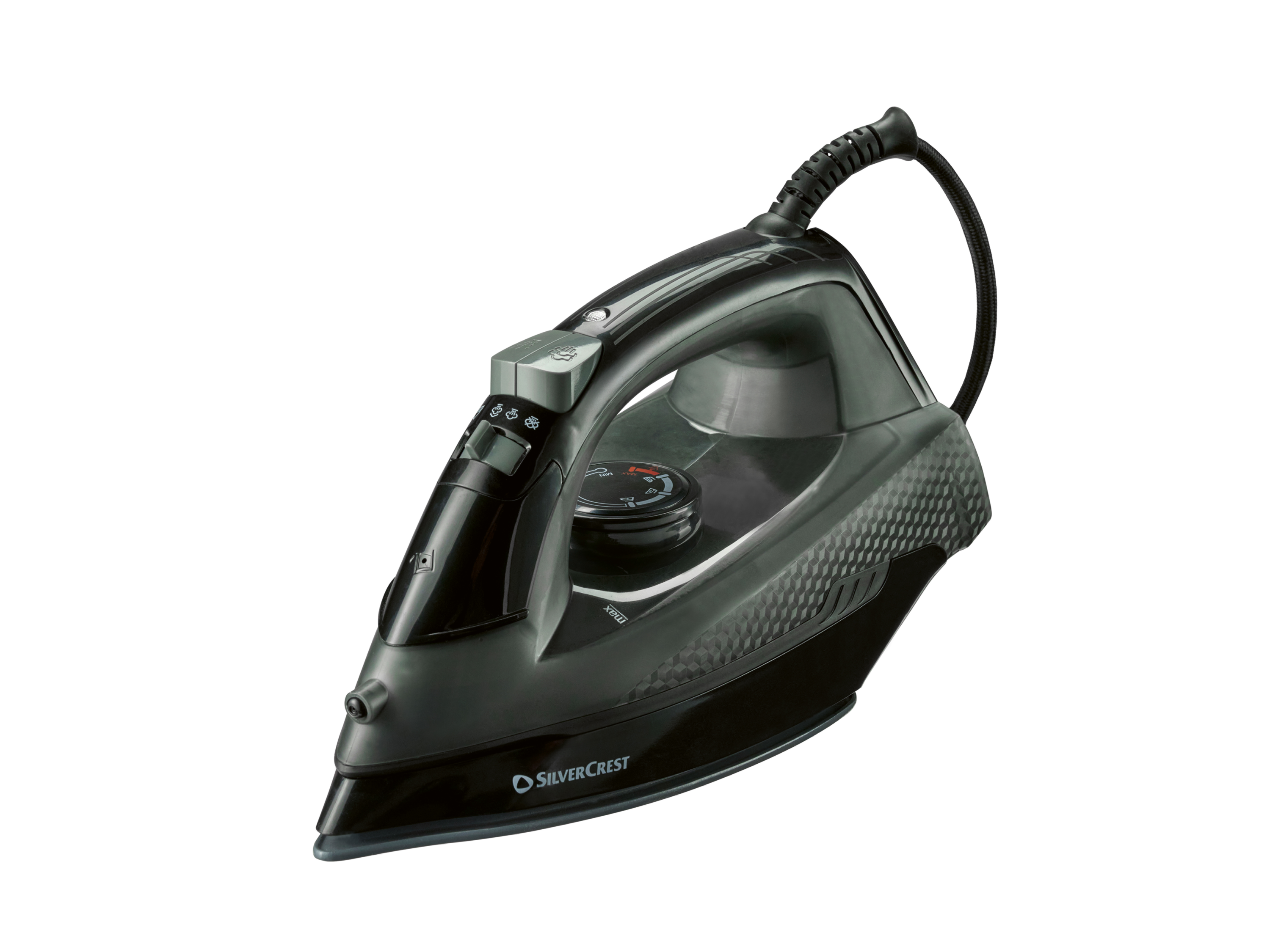 Silvercrest Żelazko parowe, 2180 W, Sdbg 2200 A1 Czarny/ szary