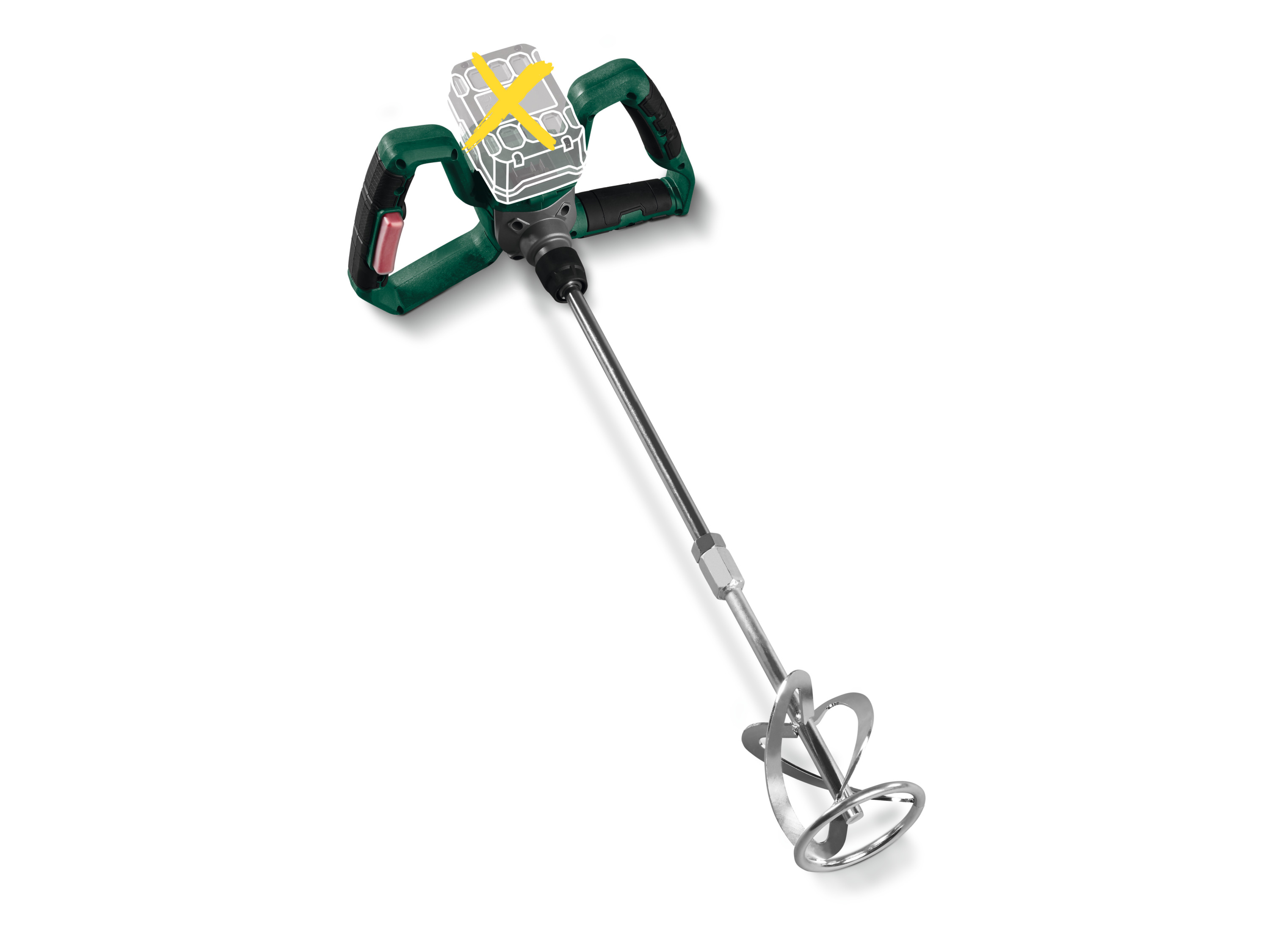 Parkside Akumulatorowe mieszadło do farb i zaprawy 20 V, Pfmra 20-Li A1 bez akumulatora i ładowarki