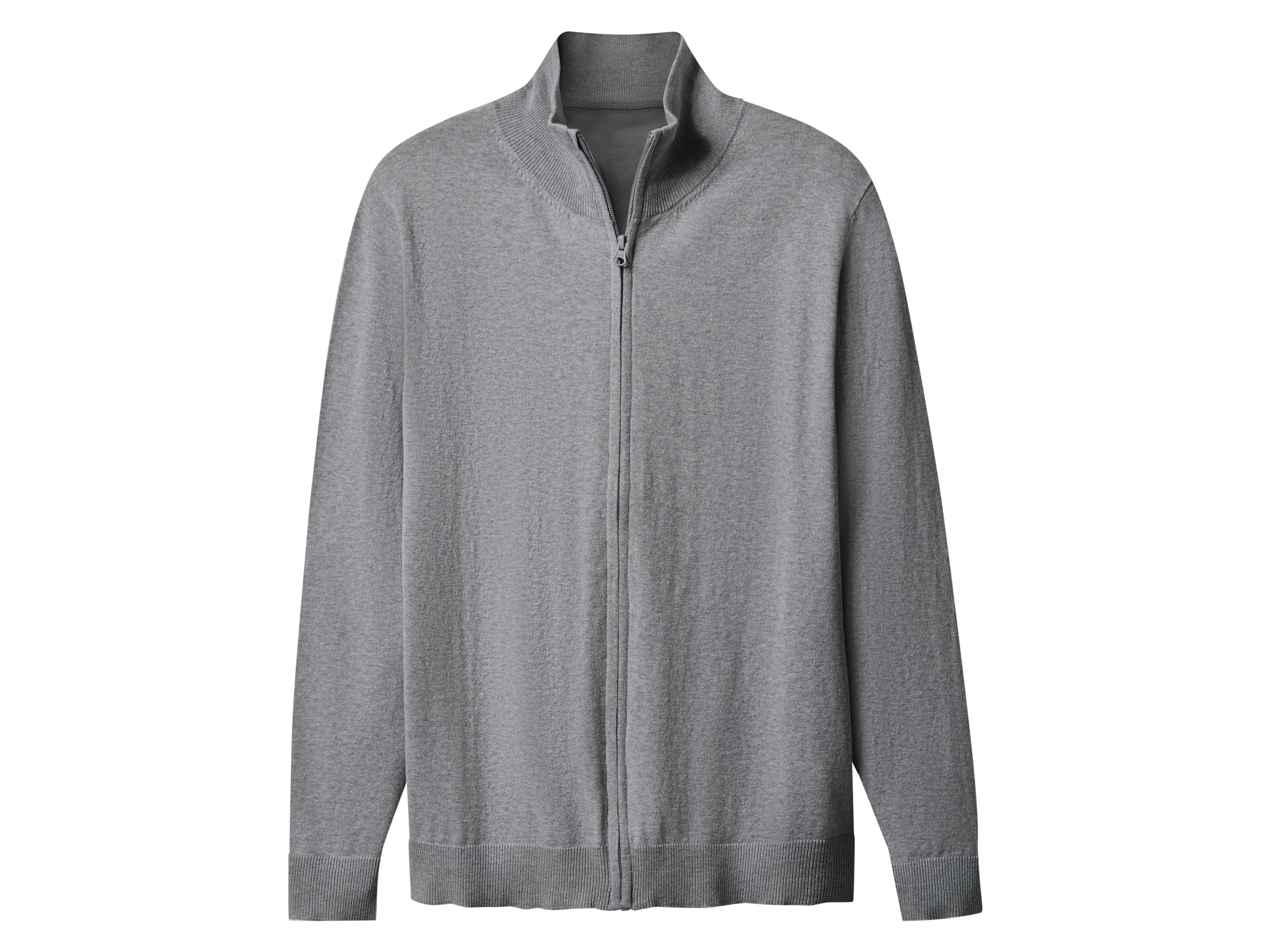 esmara Men Kardigan męski z bawełną Szary, M 48/50