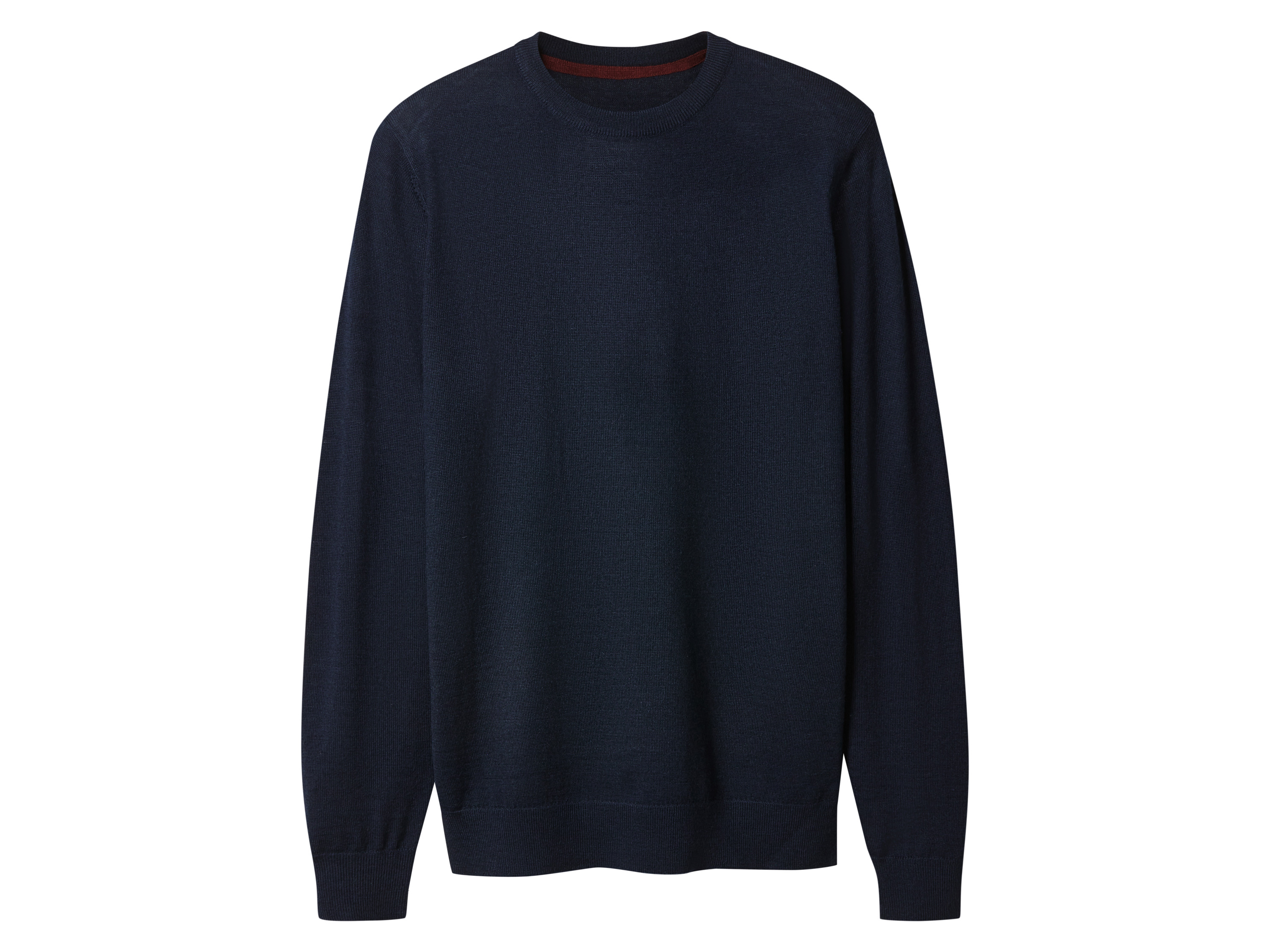 esmara Men Sweter męski premium z wełną merino Granatowy, L 52/54