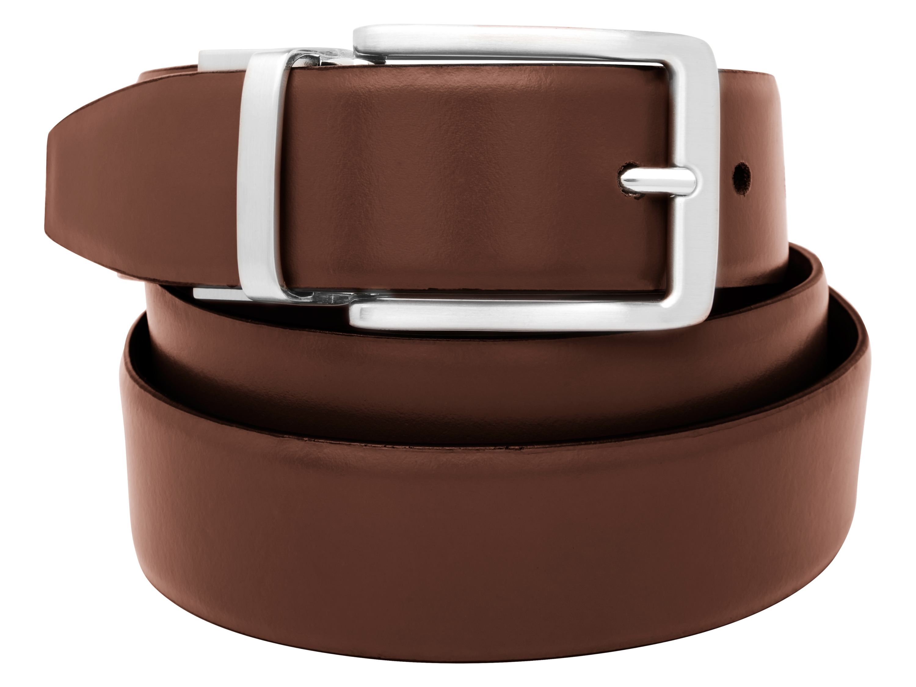 esmara Pasek skórzany męski Brązowy, 125