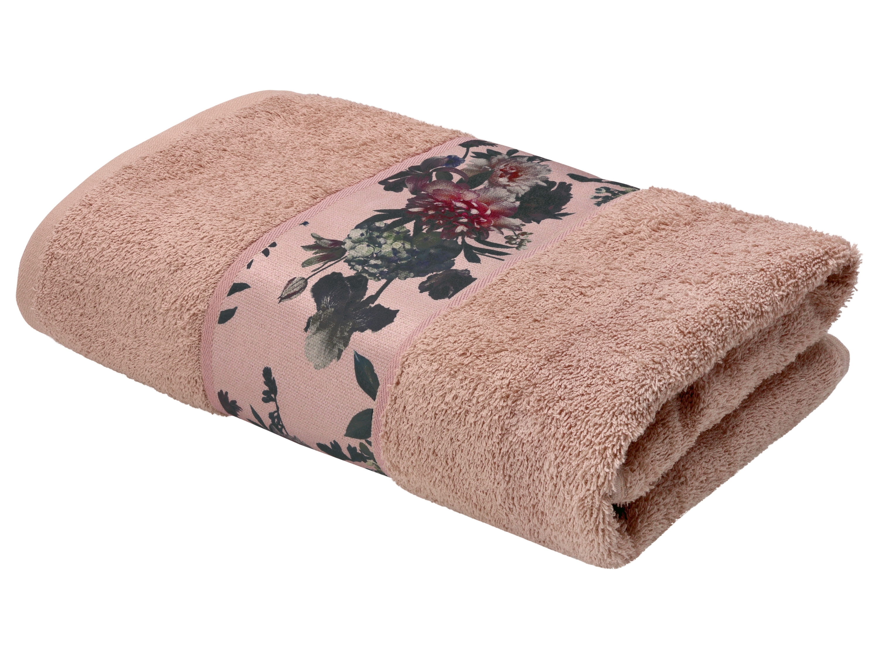 Livarno Ręcznik kąpielowy frotté, 70 x 140 cm Różowy