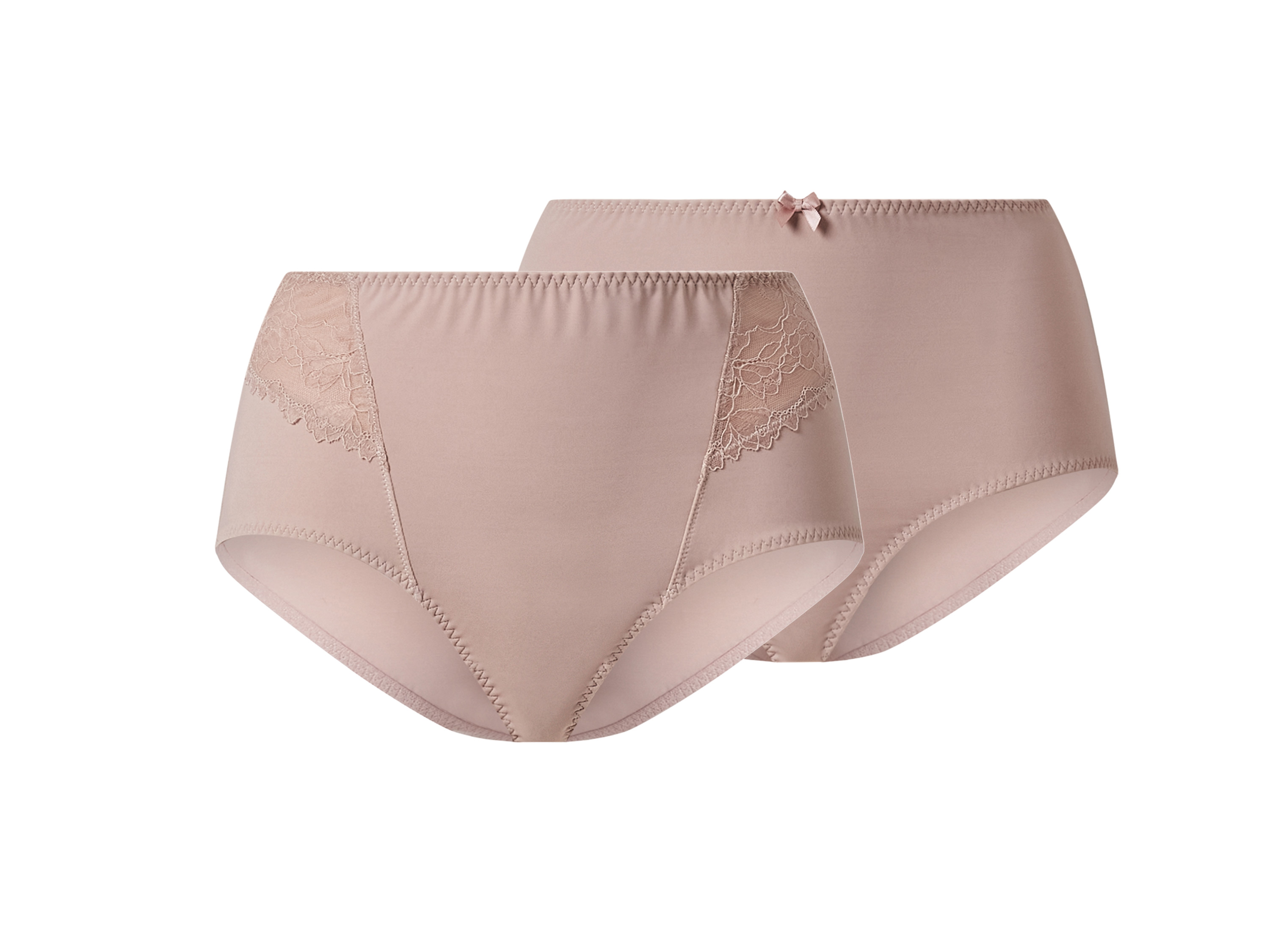 esmara Majtki damskie modelujące, 2 pary Różowy, Xl48/50