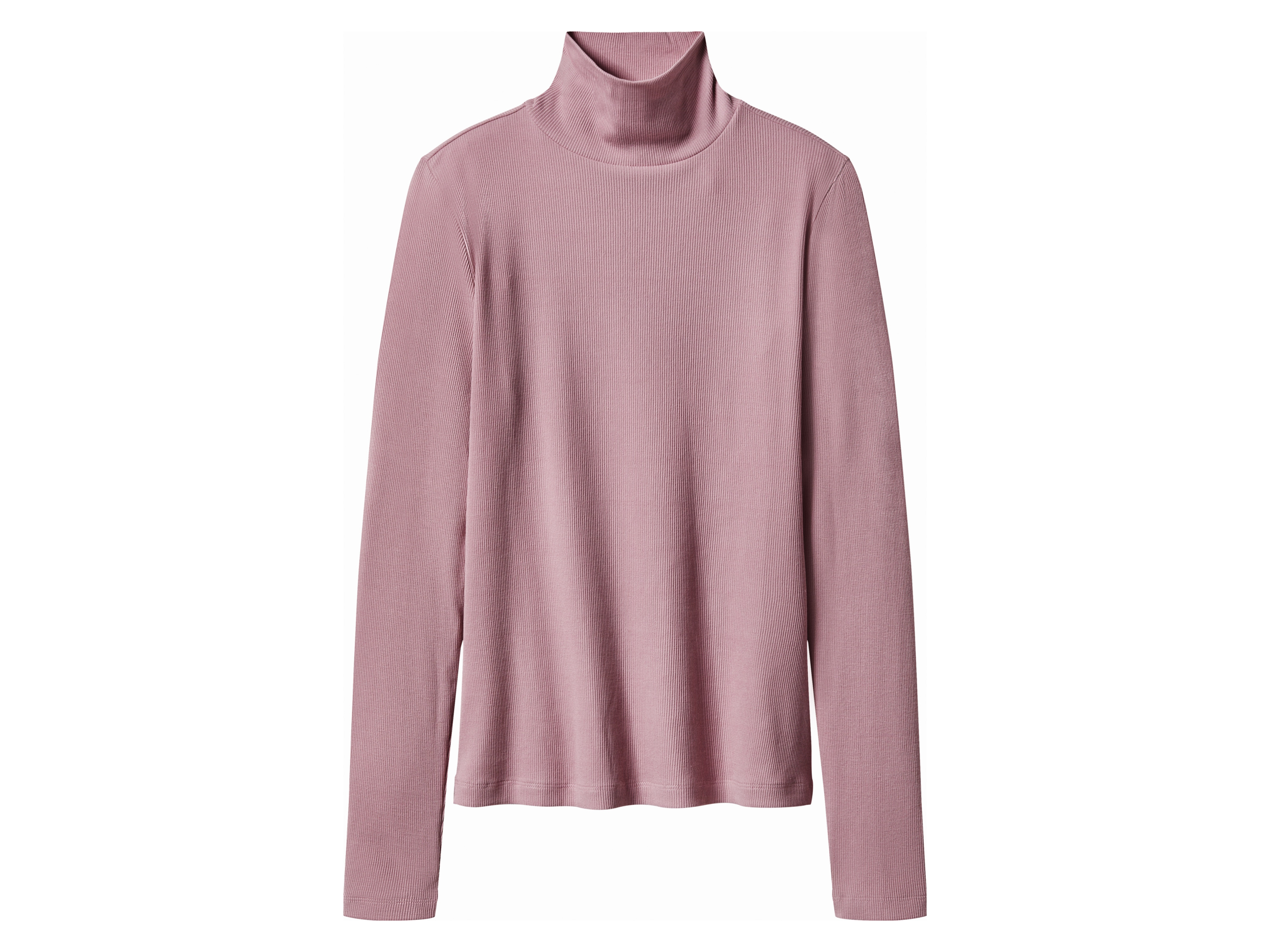 esmara Golf prążkowany damski Fioletowy, S36/38