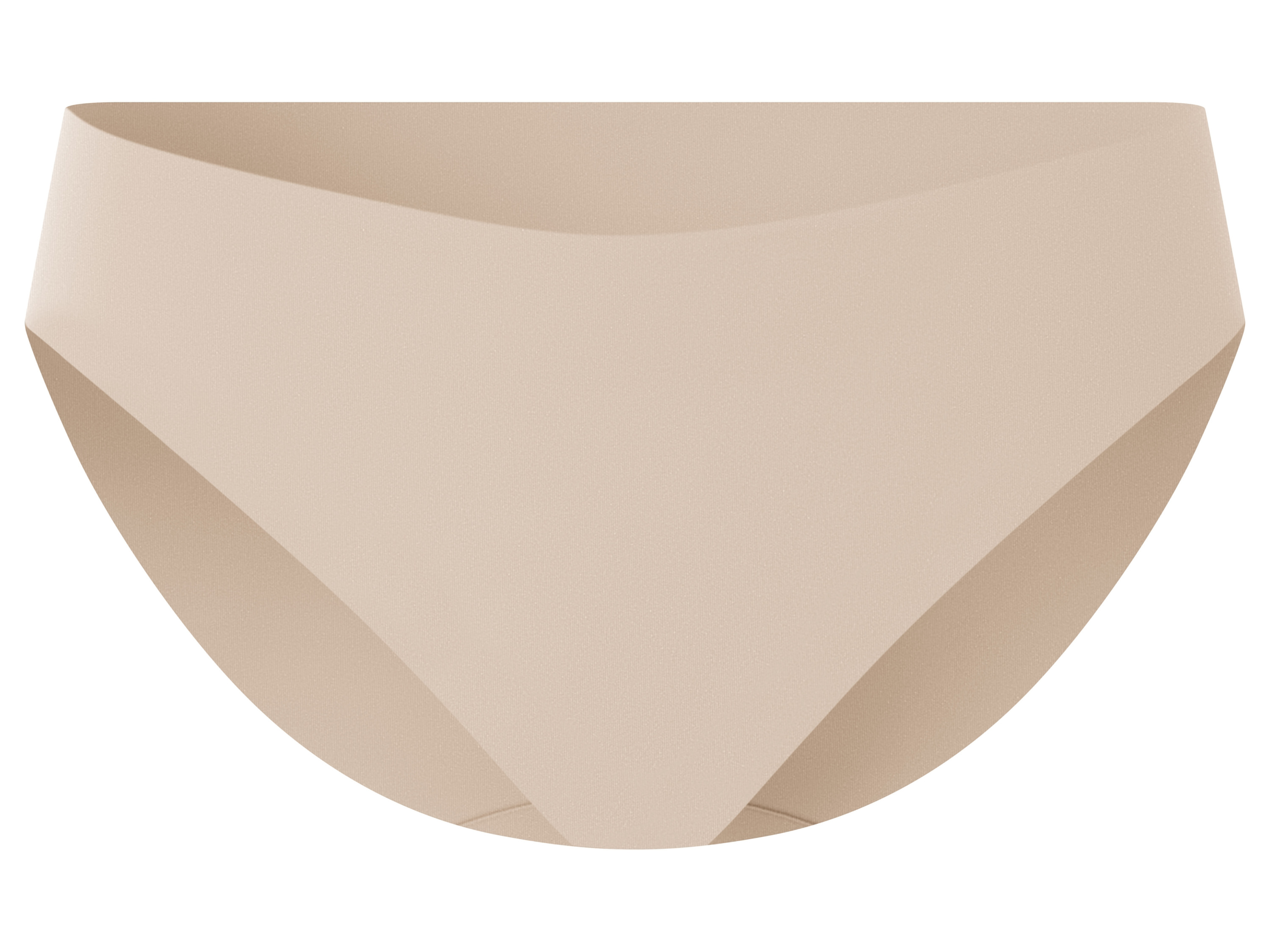 esmara Majtki figi damskie cięte laserowo, 3 pary Kremowy, XS 32/34