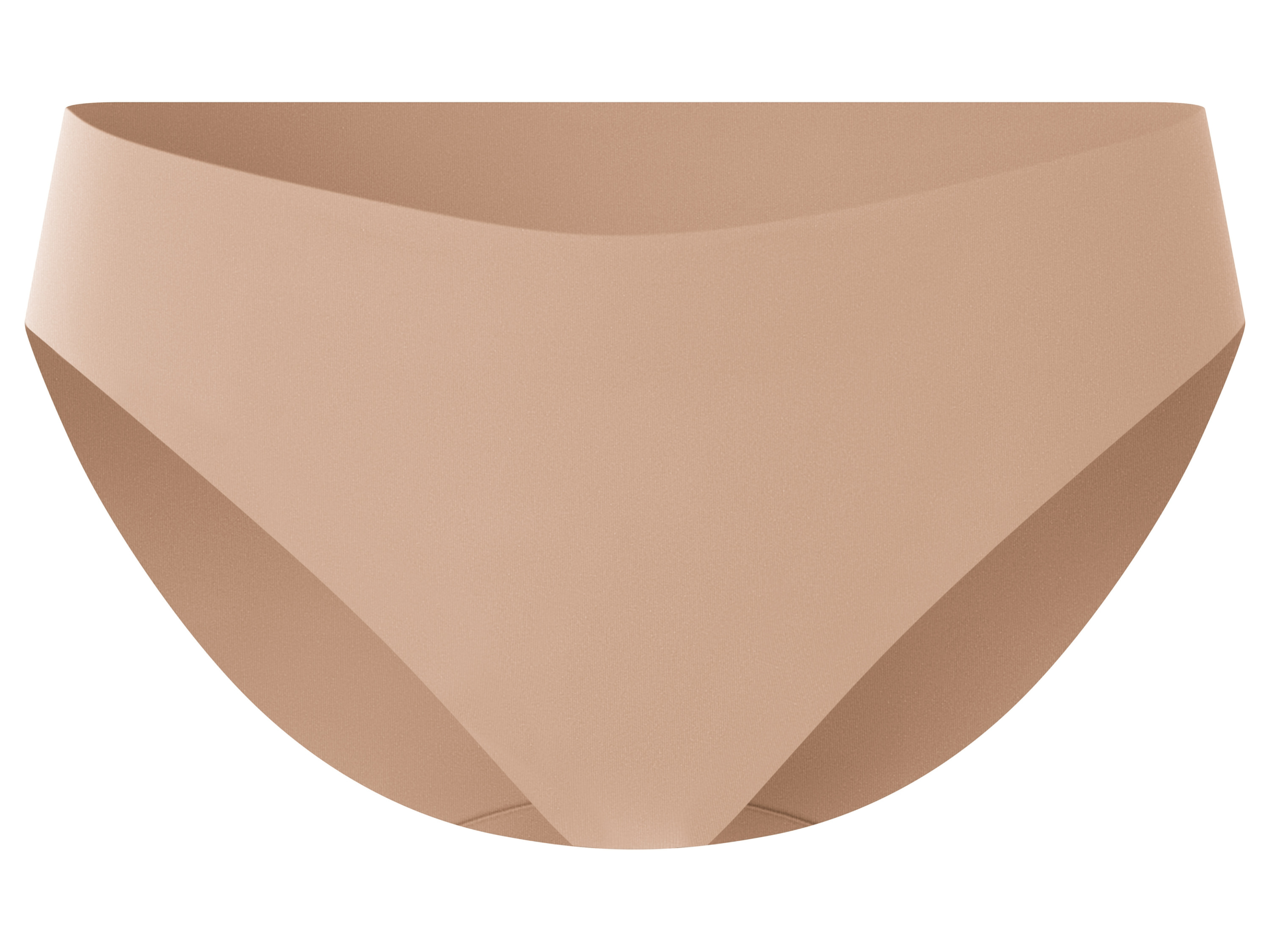 esmara Majtki figi damskie cięte laserowo, 3 pary Beżowy, L44/46