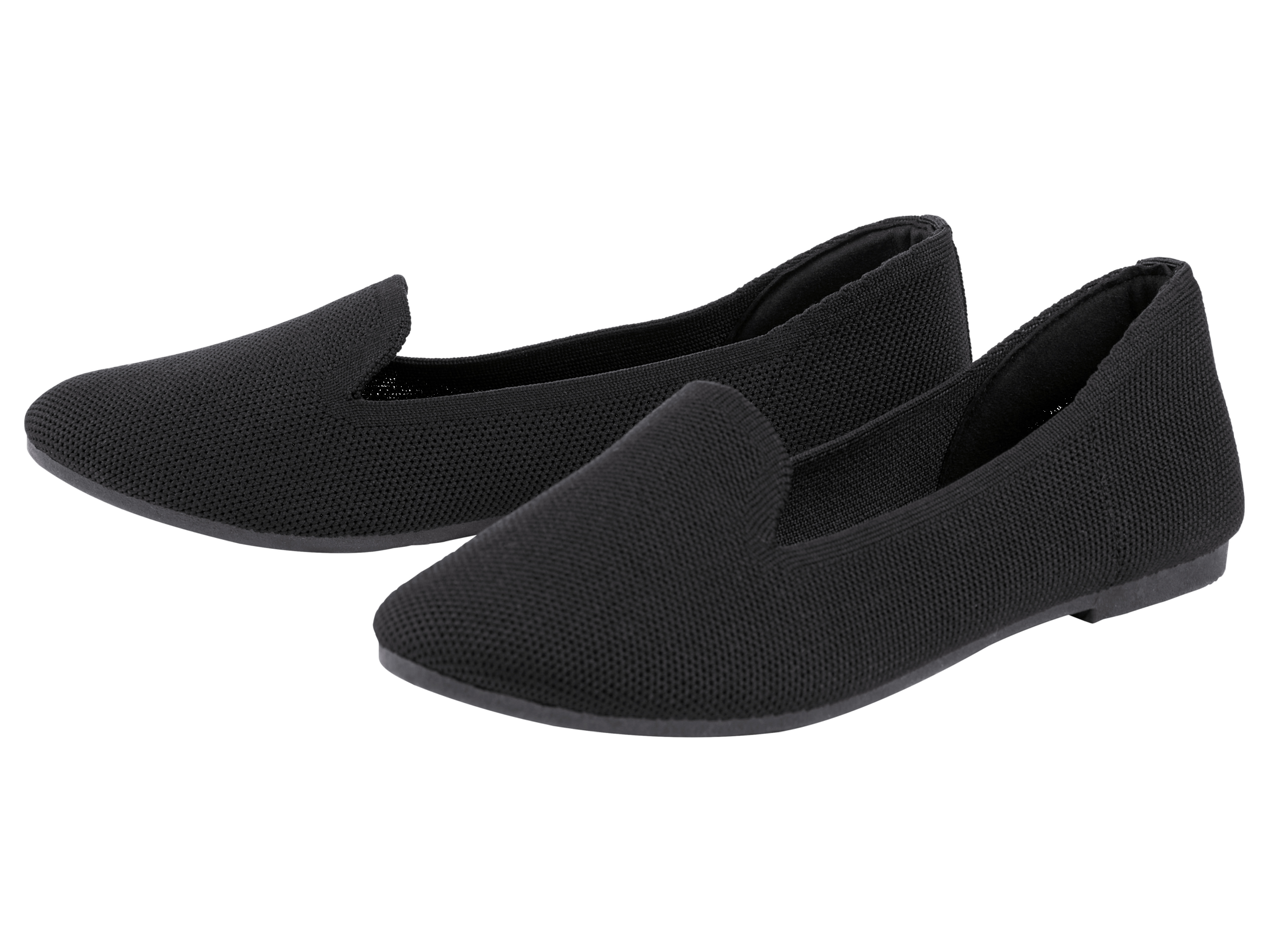 esmara Baleriny damskie zwijane Czarny, 37