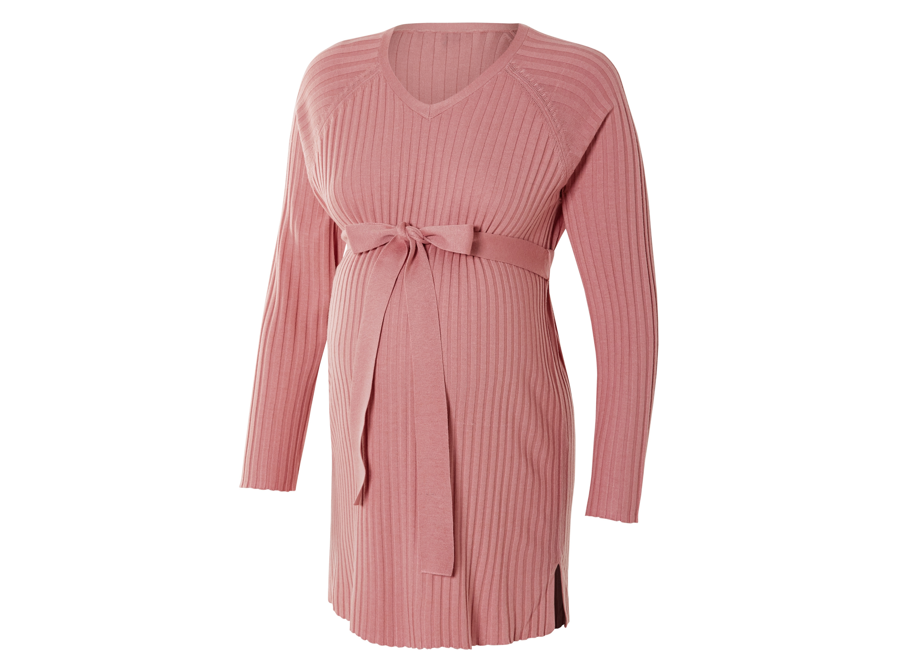 esmara Sweter sukienka ciążowa damska Różowy, S36/38