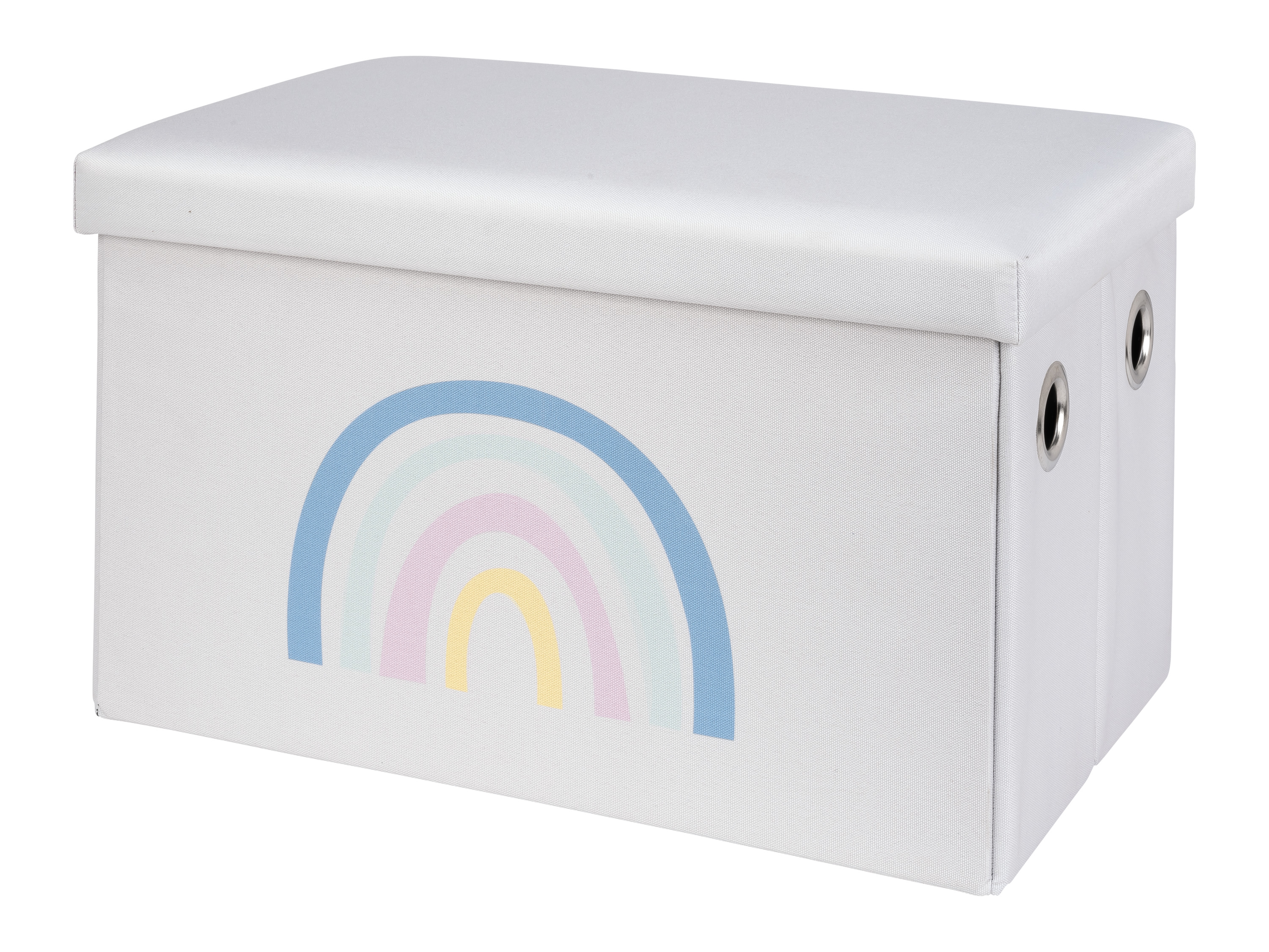 Livarno home Skrzynia na zabawki z motywem dinozaura lub tęczy Tęcza