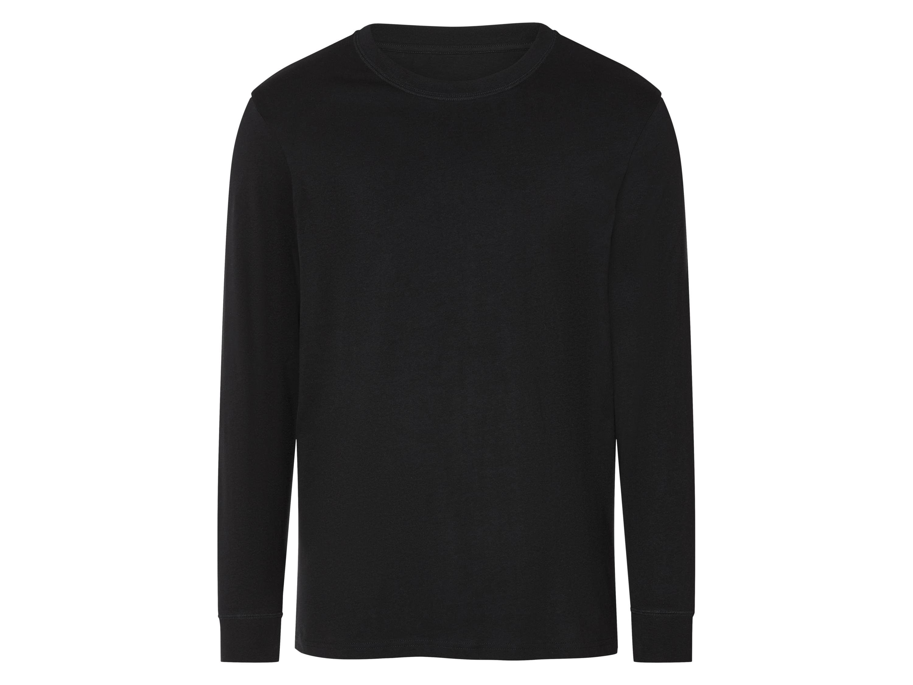 esmara Men Koszulka męska z bawełną Czarny, XXL 60/62