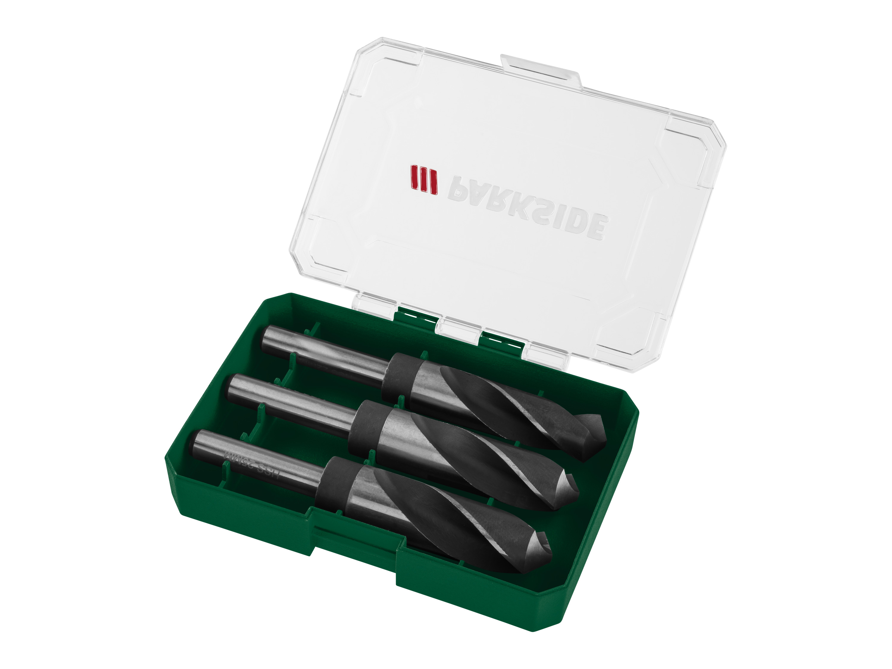 Parkside Zestaw wierteł spiralnych HSS 3 sztuki