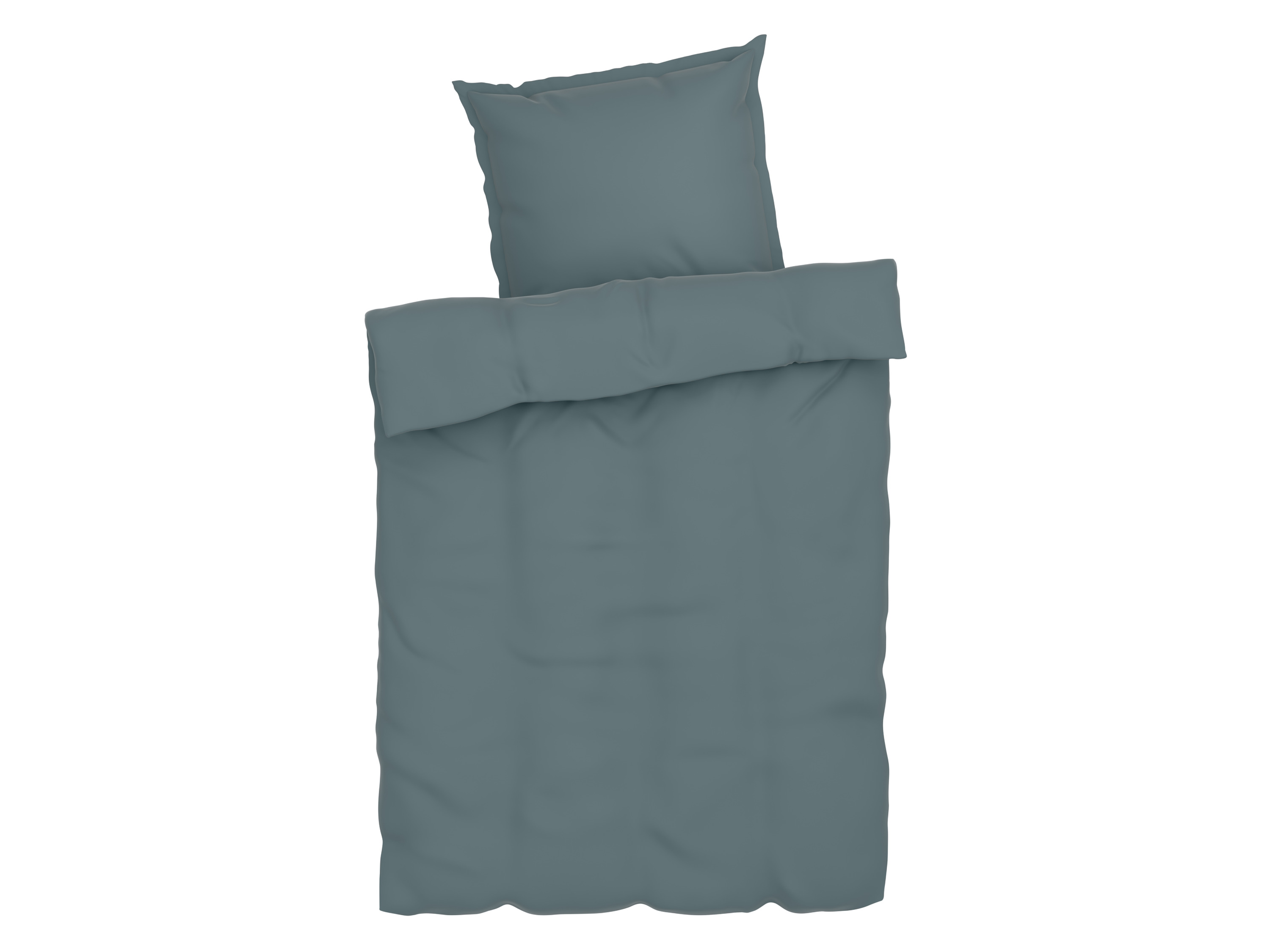 Livarno home Pościel satynowa z lyocellu, 140 x 200 cm Szary