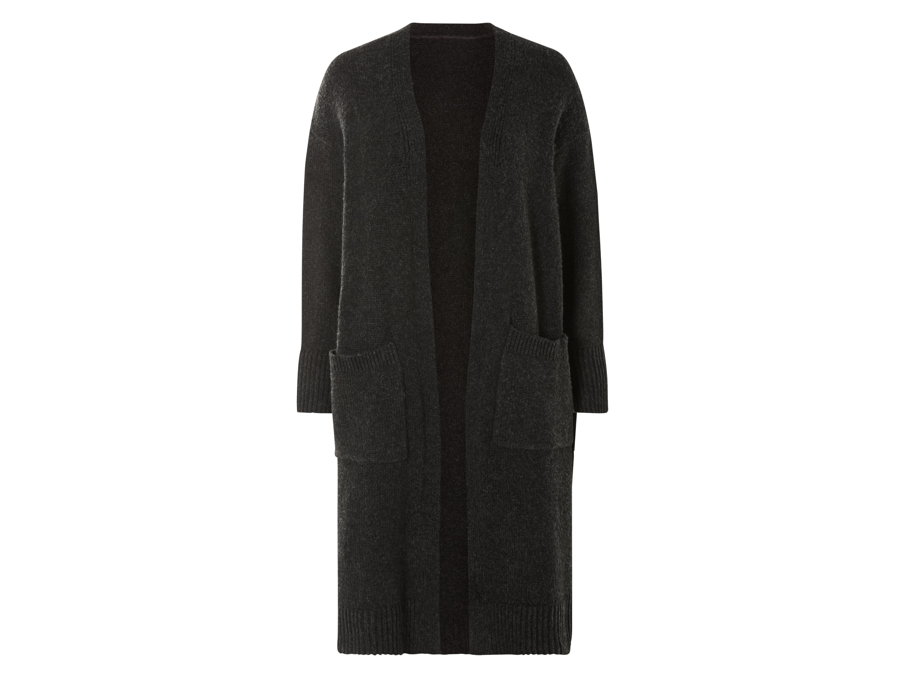 esmara Kardigan damski długi Czarny, S36/38