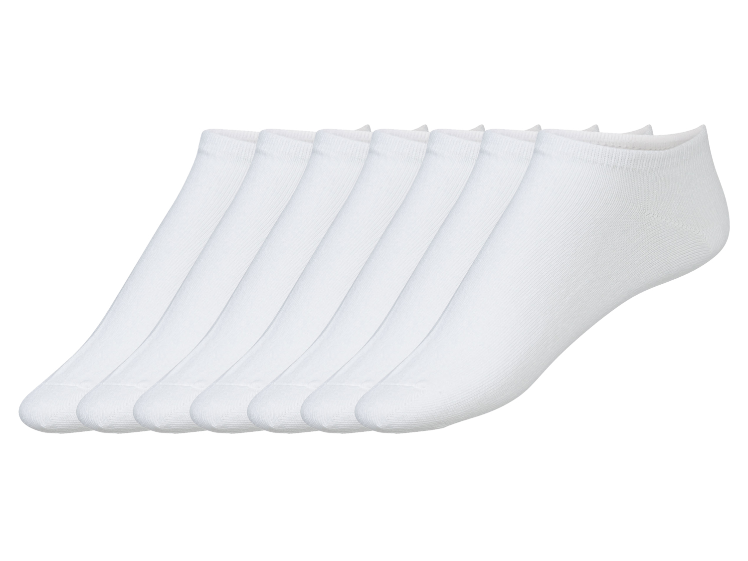 Nur Der Skarpetki stopki męskie, 7 par 39-42, Biały