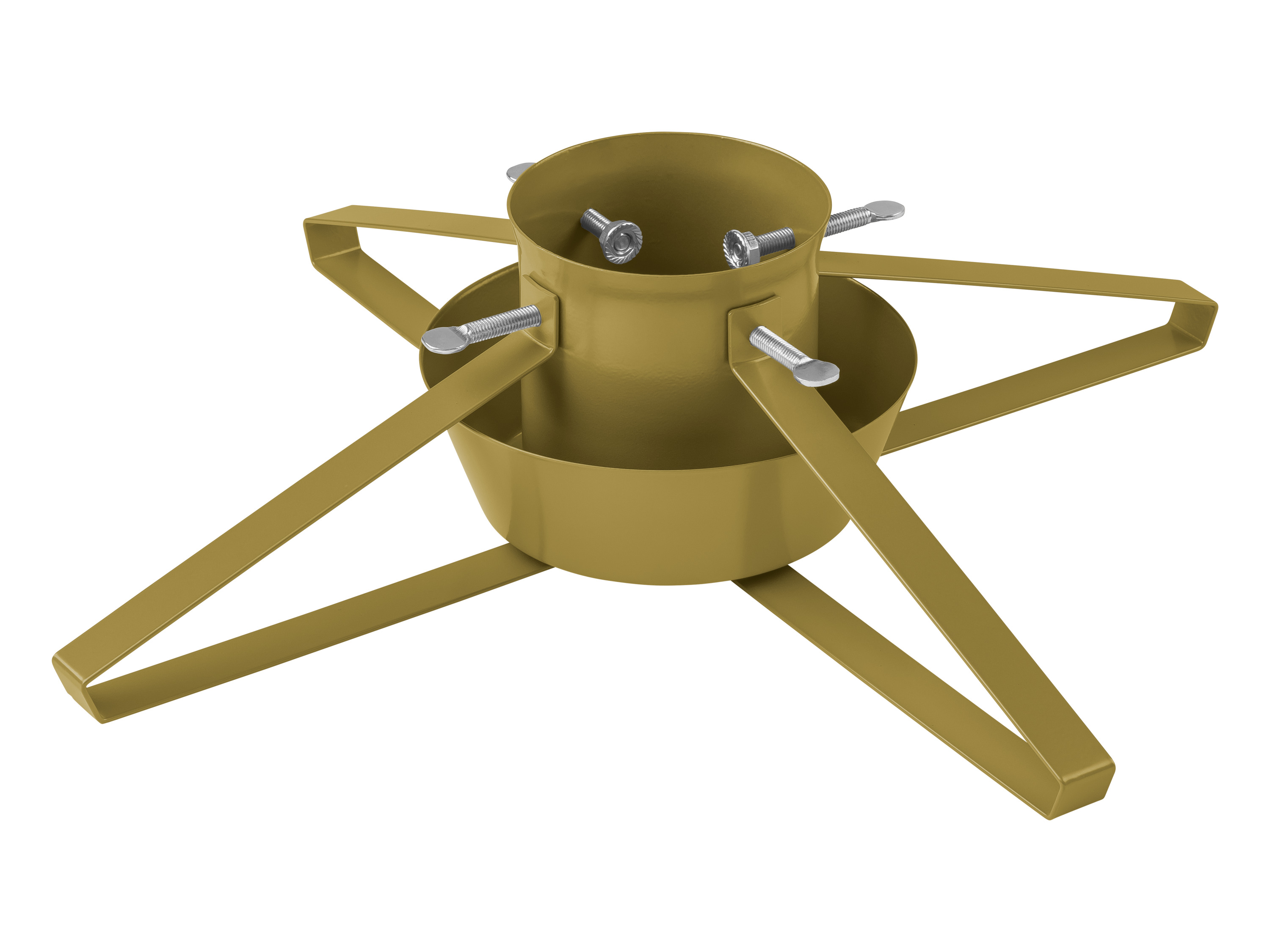 Livarno home Stojak na choinkę ze zbiornikiem na wodę Złoty