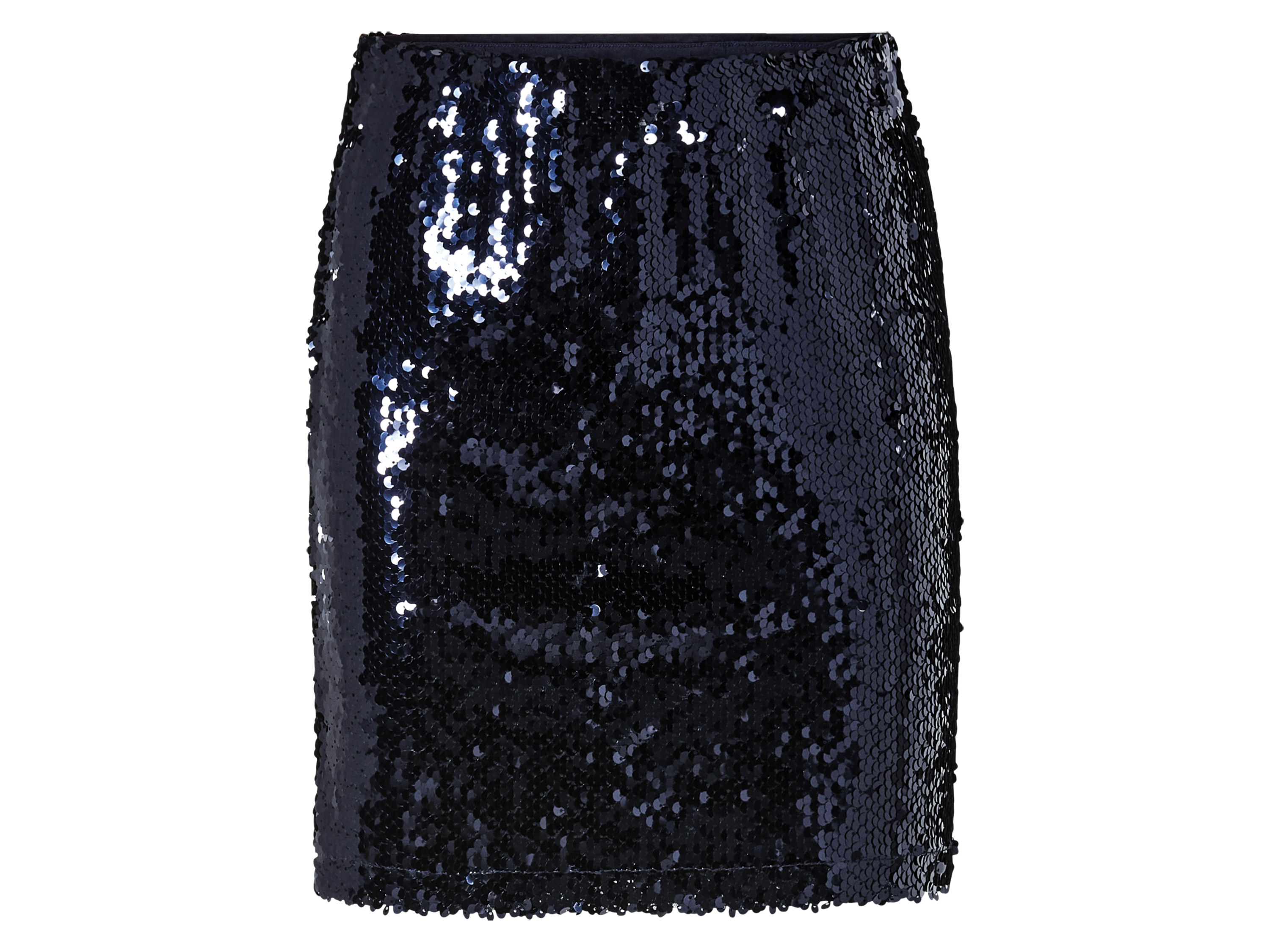 esmara Minispódniczka z cekinami, z podszewką Granatowy, S36/38