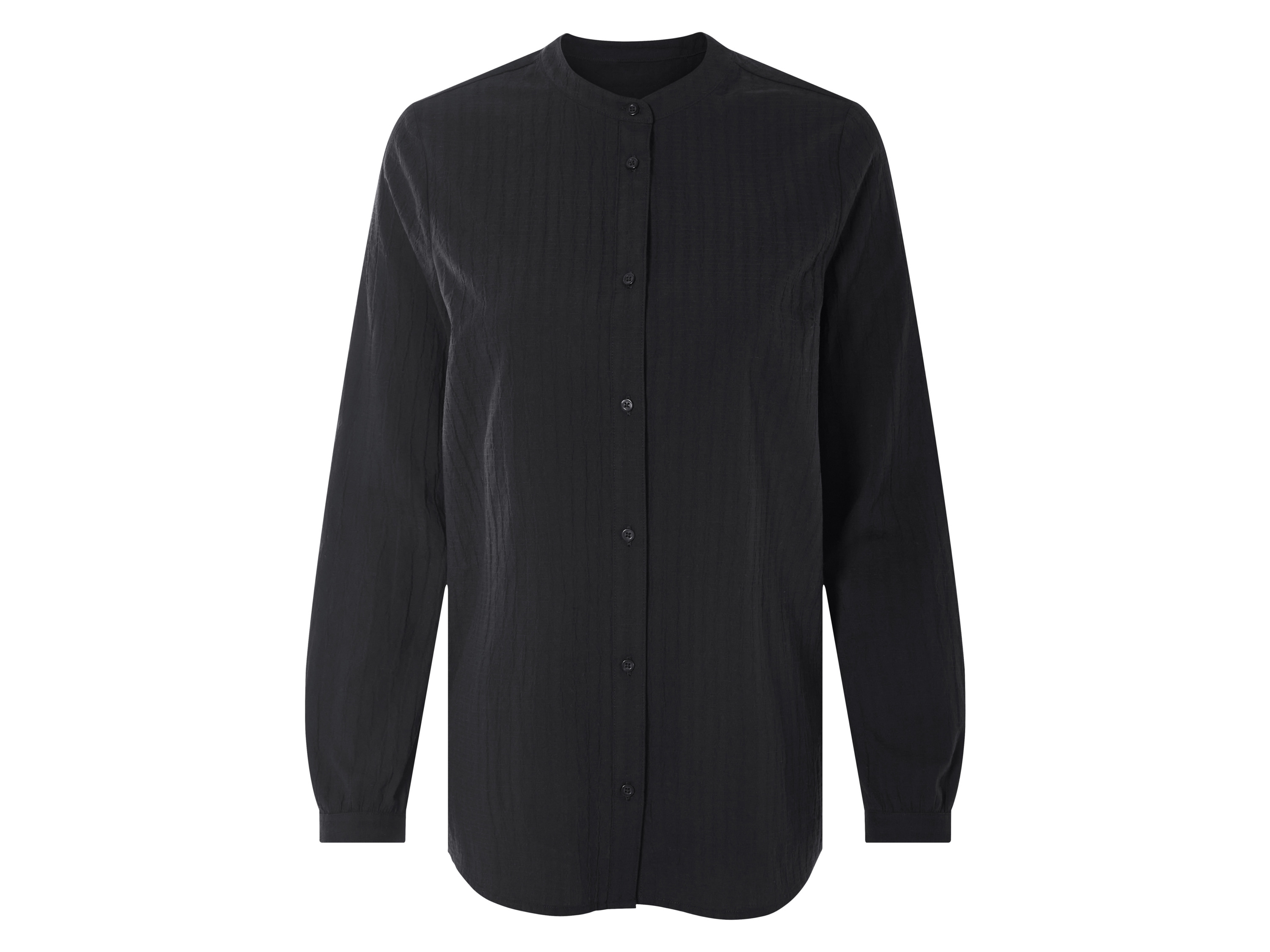 esmara Bluzka damska z bawełną i wiskozą 44, Czarny