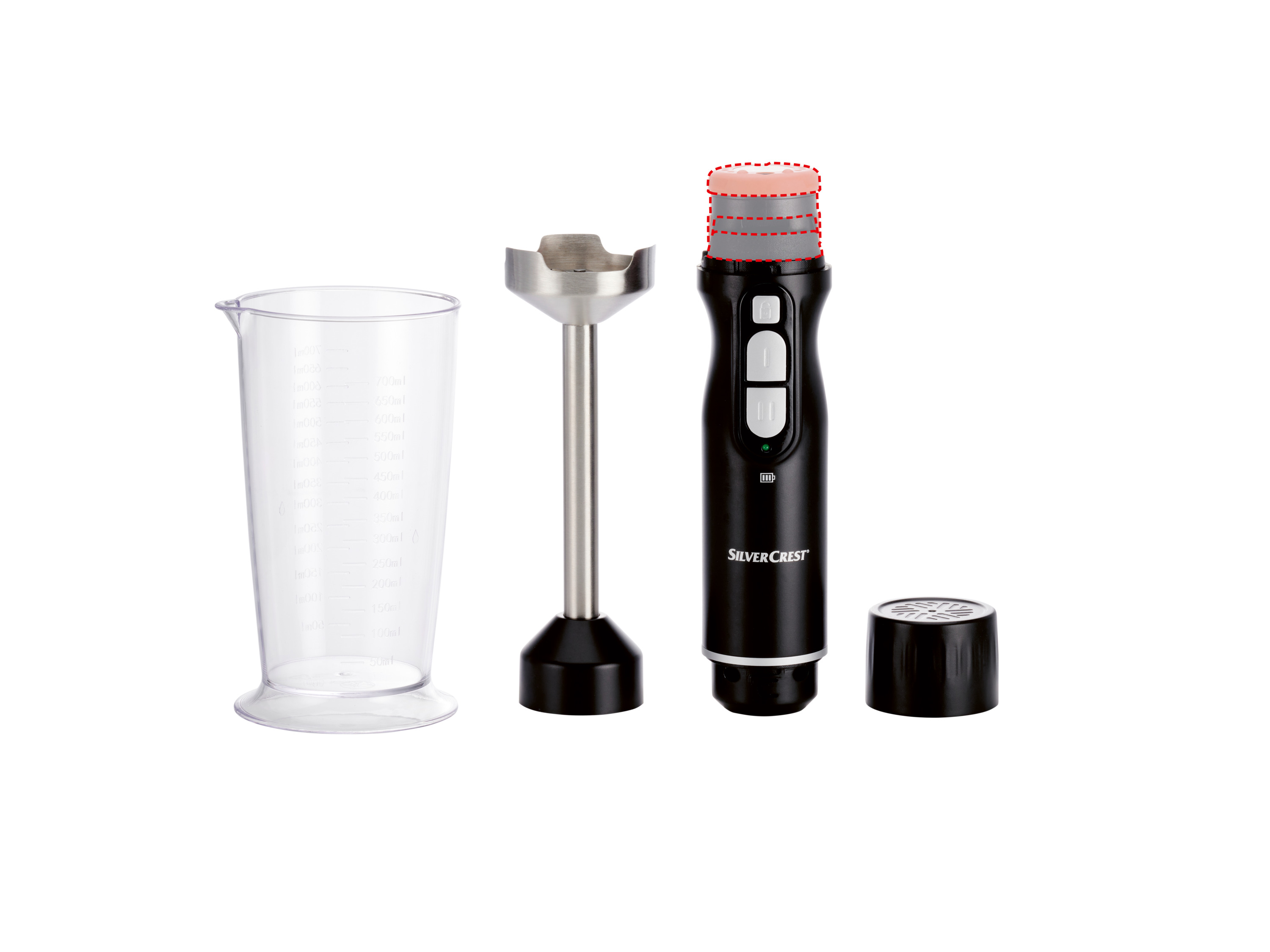 Silvercrest Kitchen Tools Akumulatorowy blender 12 V, z miarką