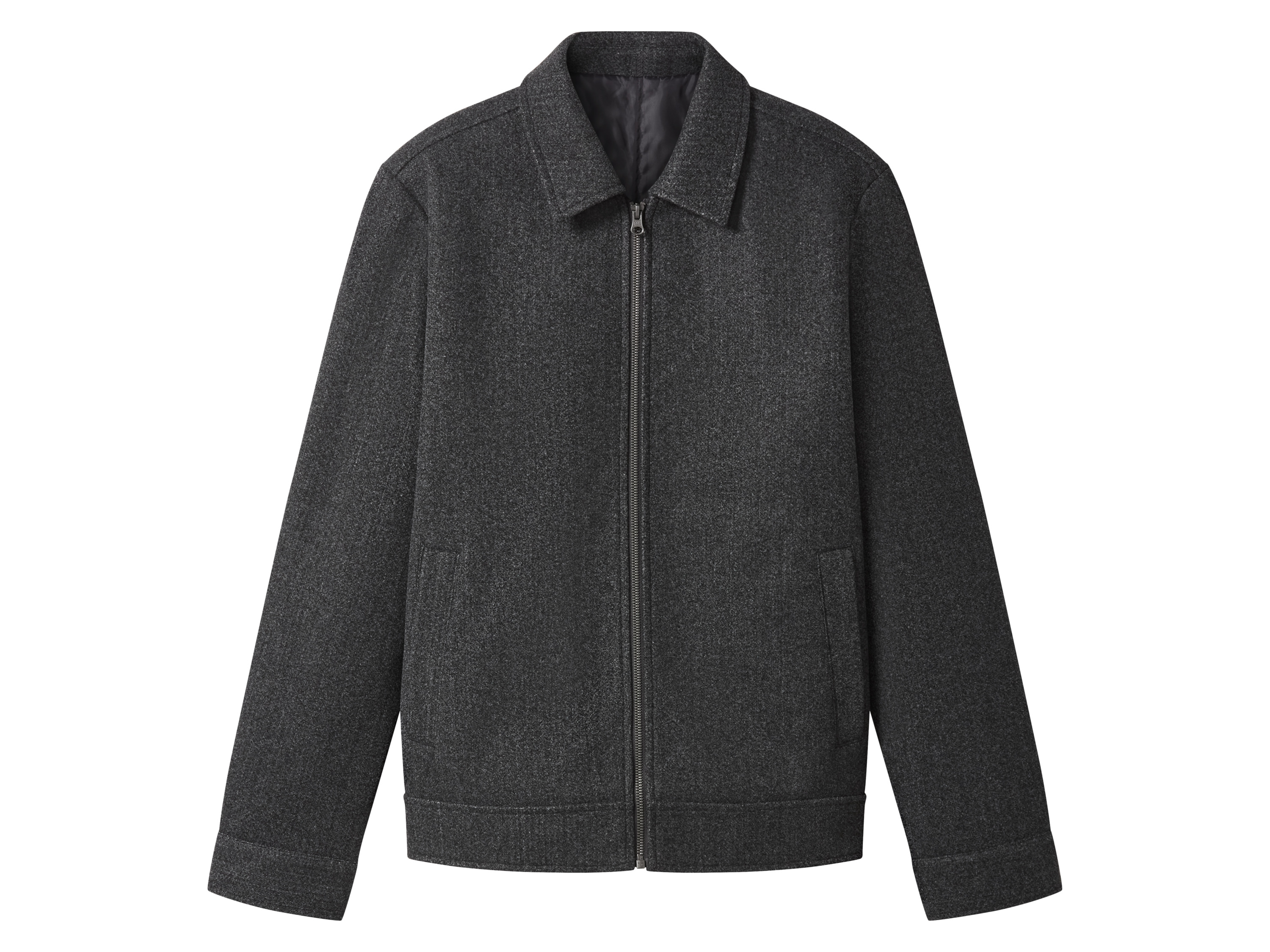 esmara Men Kurtka męska o wyglądzie wełny Ciemnoszary, S 44/46