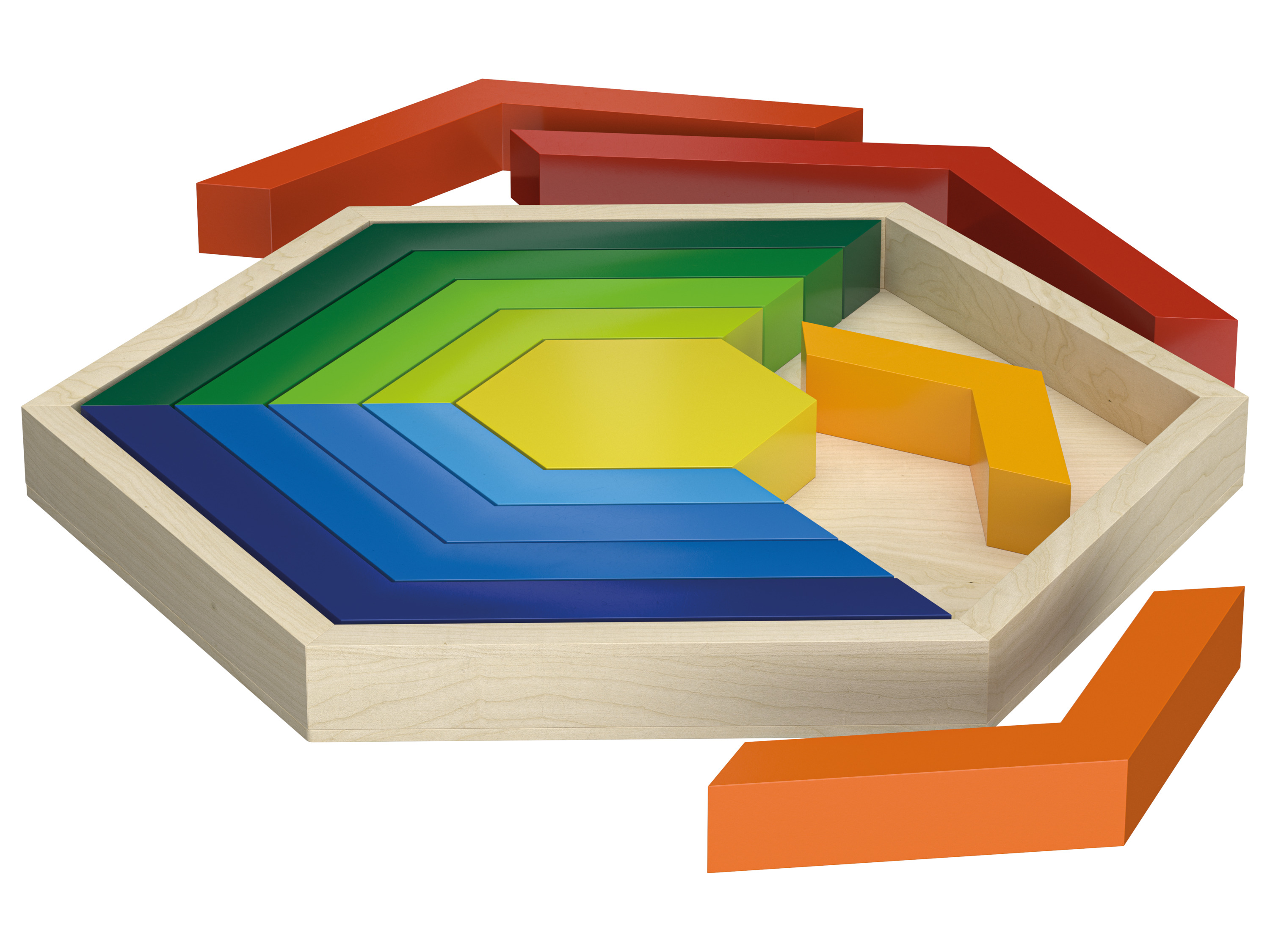 Playtive Zabawki edukacyjne z drewna Układanka