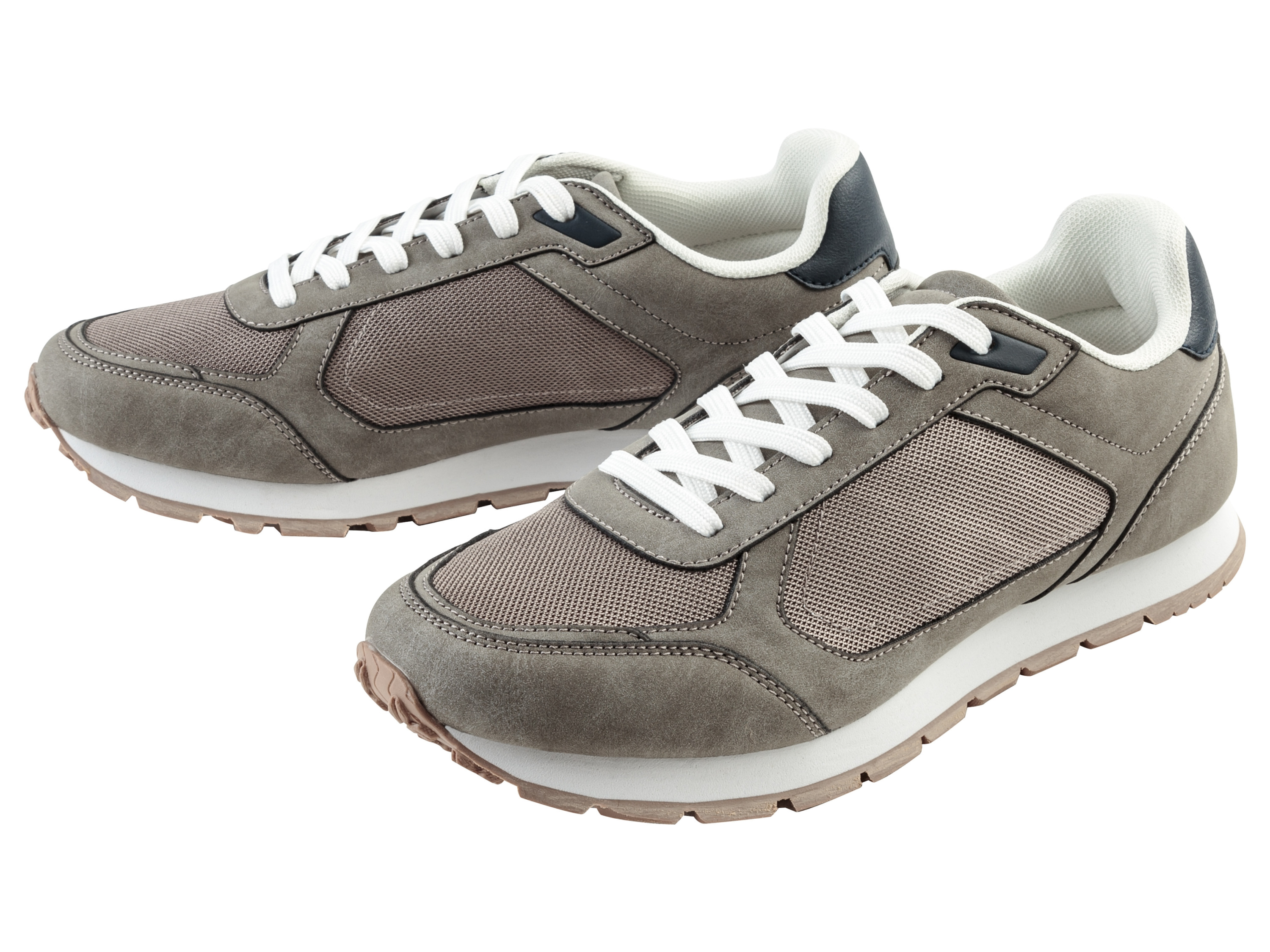 Livergy Sneakersy męskie Szary/granatowy, 42