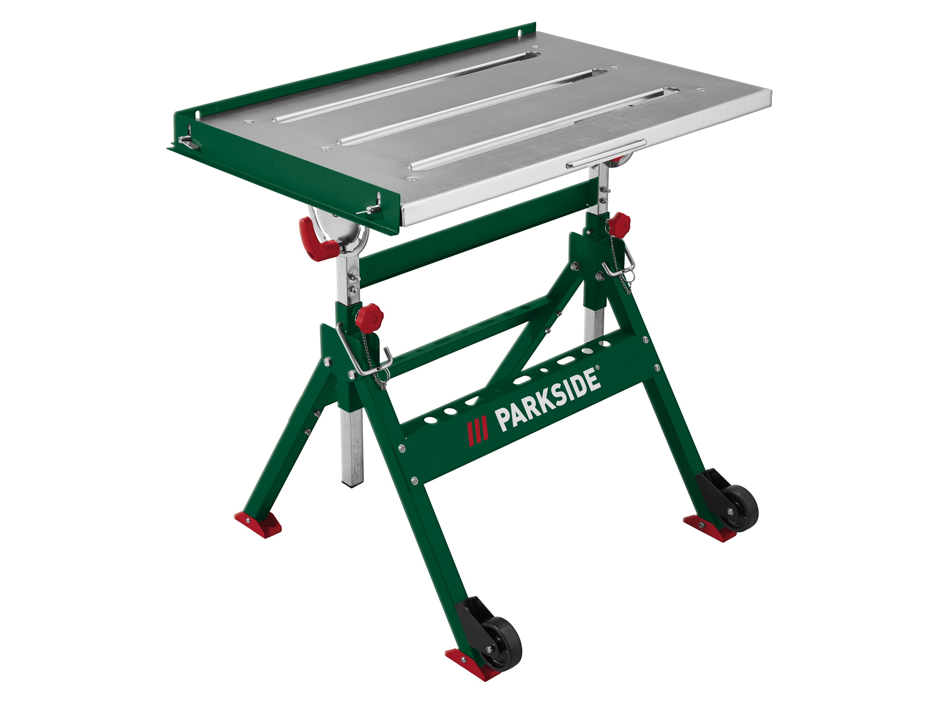 Parkside Mobilny składany stół spawalniczy, 4-stopniowa regulacja