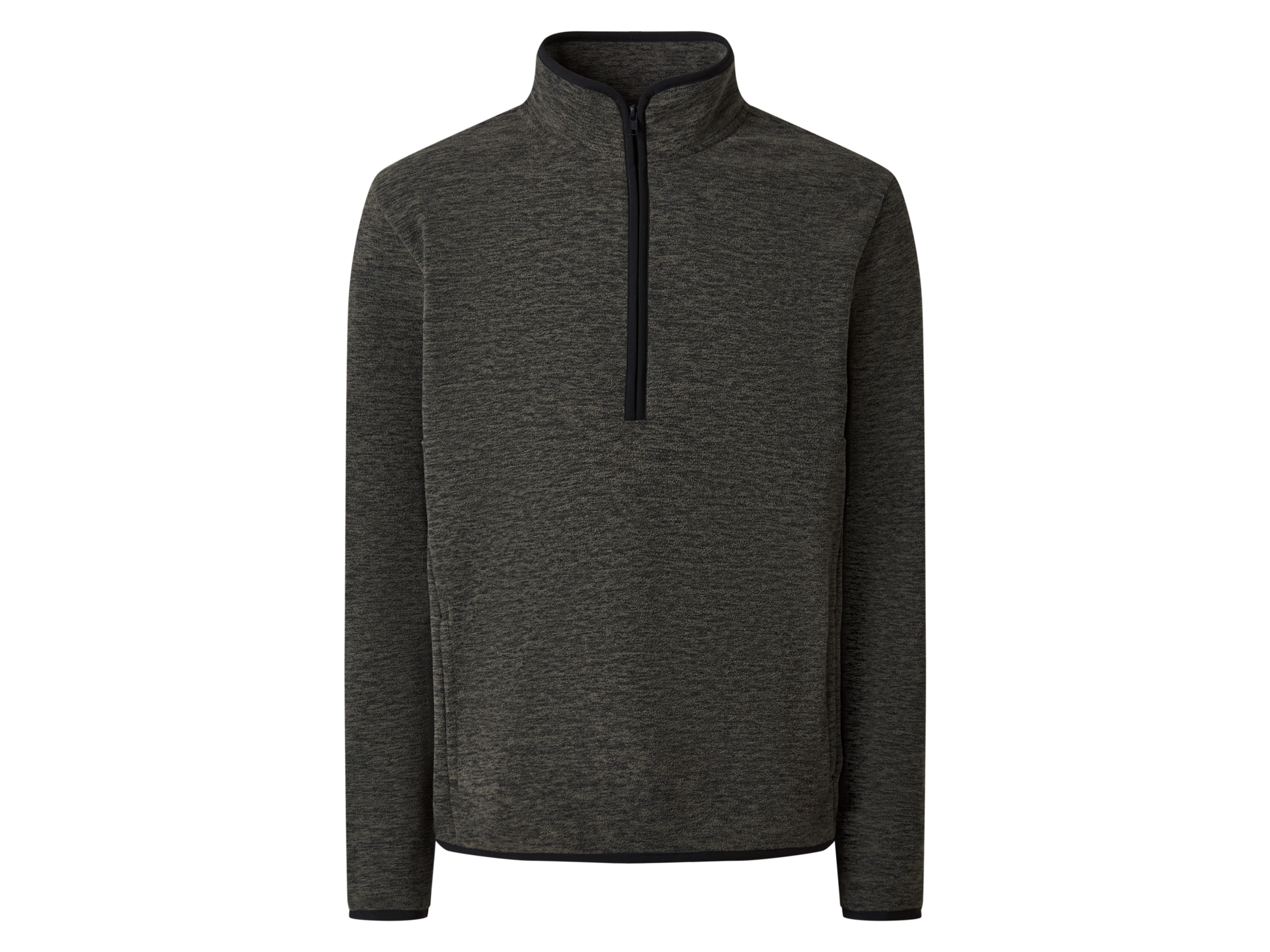 esmara Men Bluza troyer męska z polaru Zielony, L 52/54