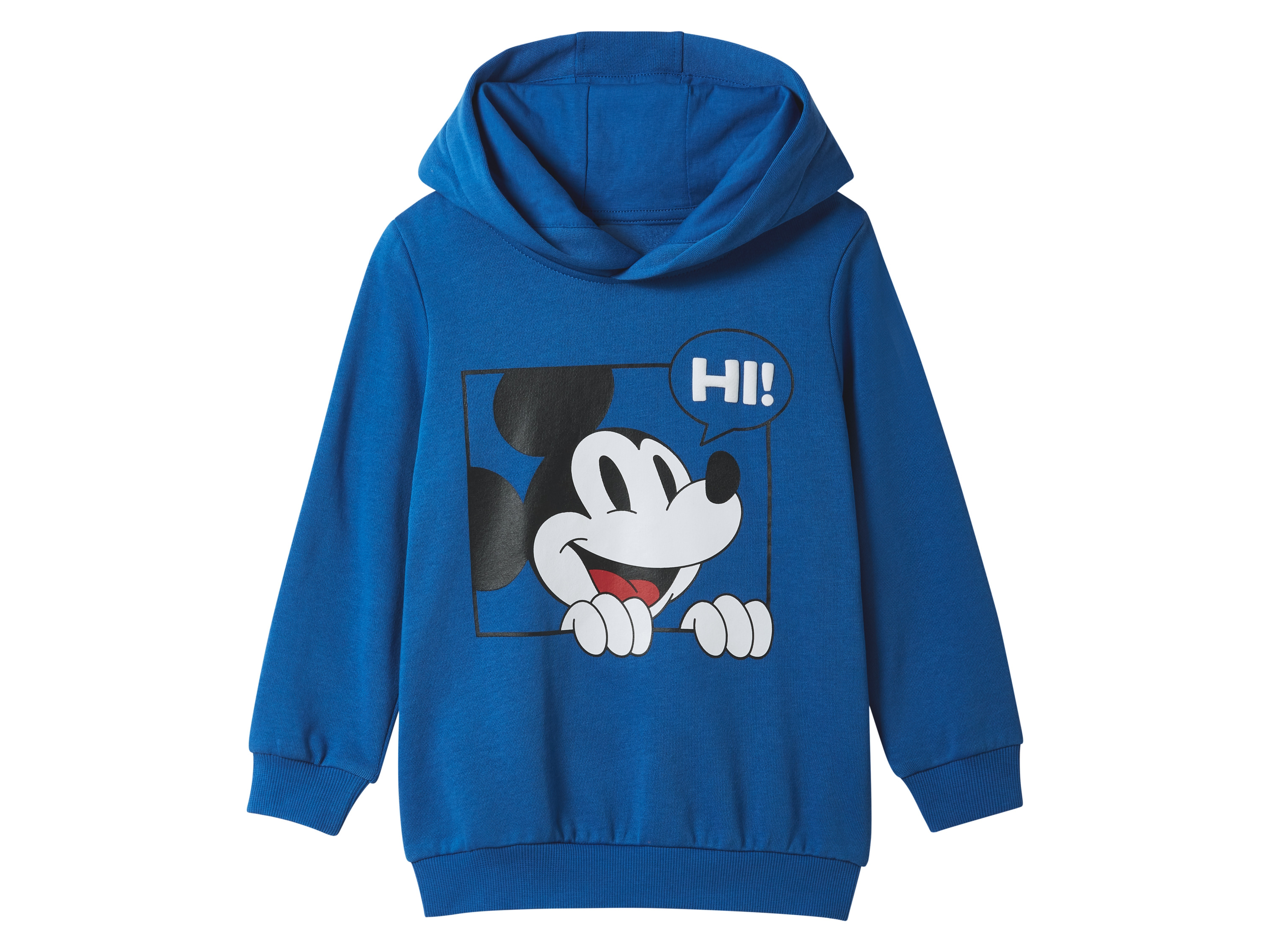 Bluza dresowa dziecięca z bawełną Niebieski, 98/104