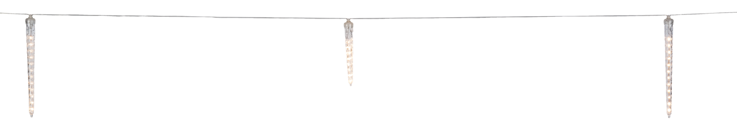 Livarno home Girlanda w kształcie sopli, 148 diod LED Ciepła biel