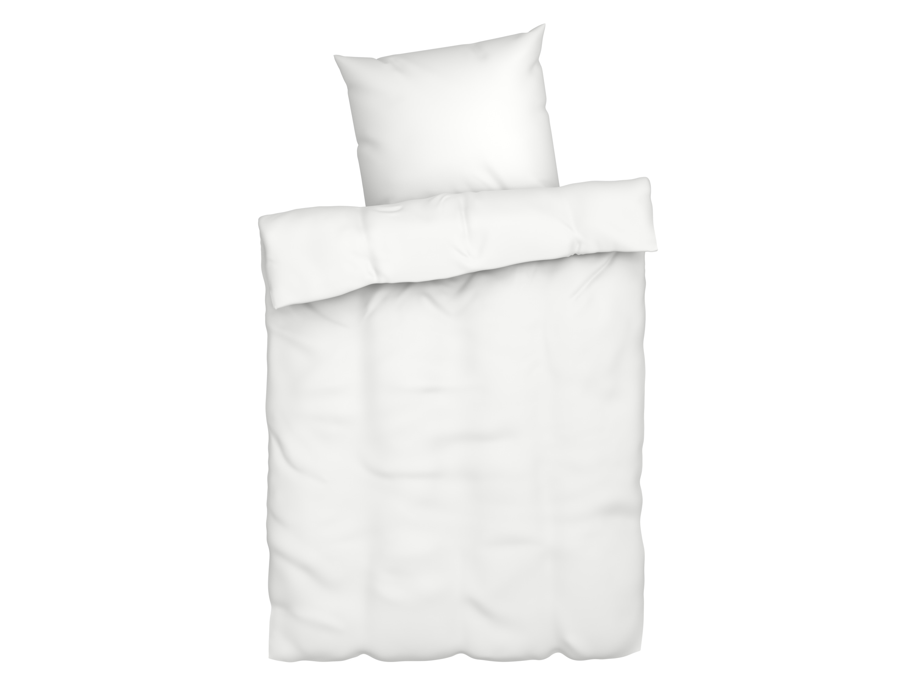 Livarno home Pościel z bawełny muślinowej, 140 x 200 cm Biały