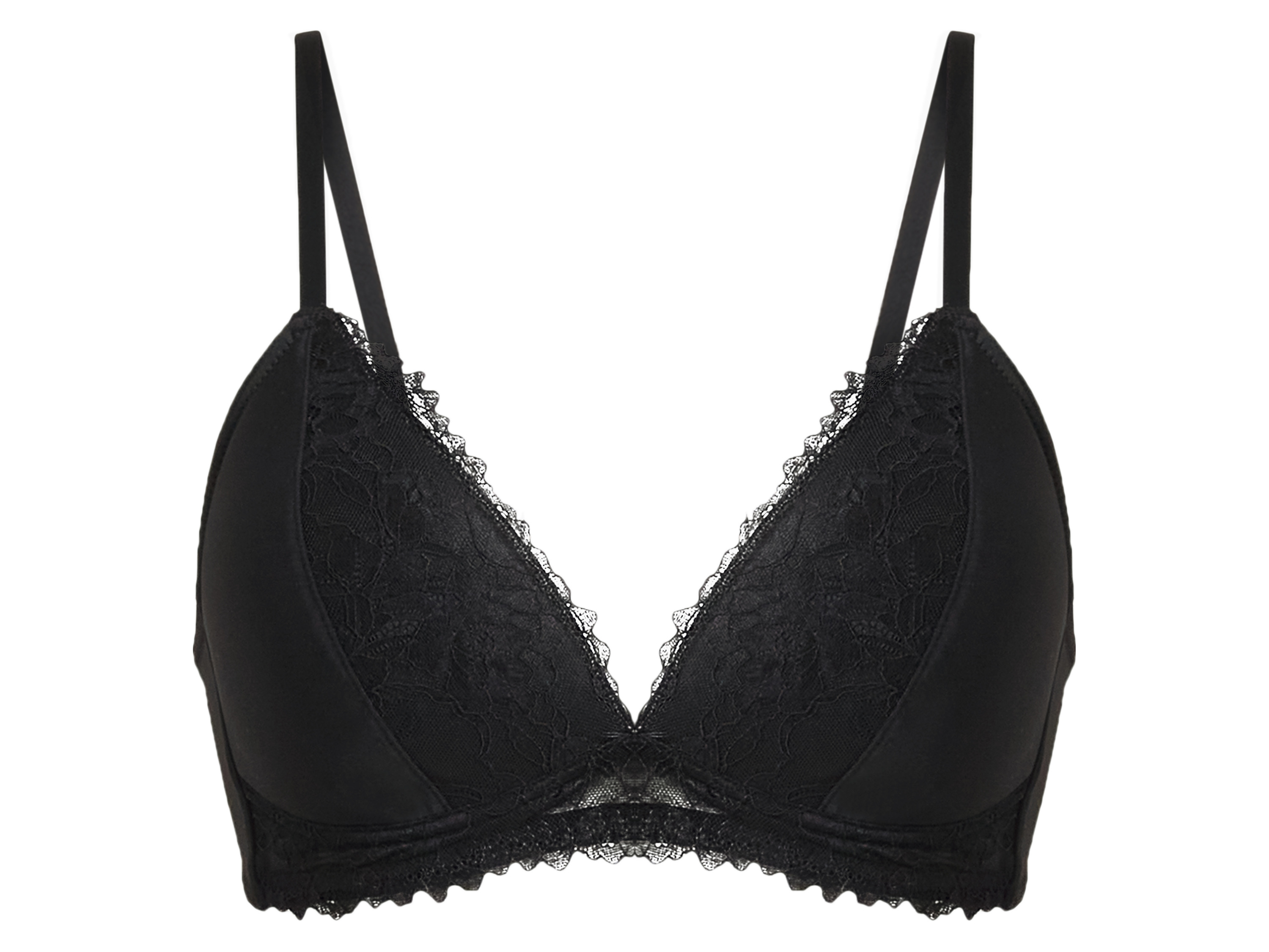 esmara Biustonosz damski Czarny, z koronką, 85D