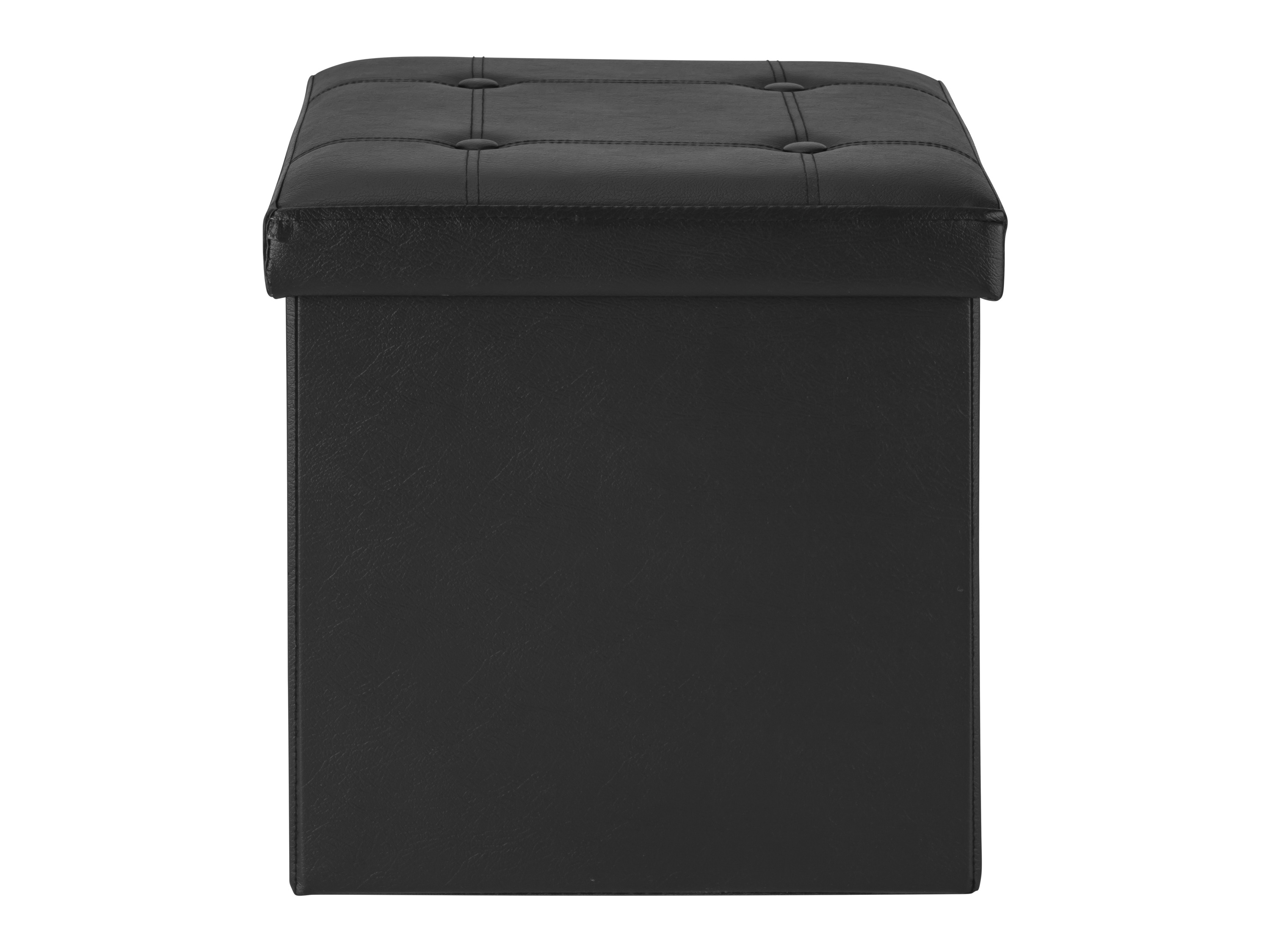 Livarno home Puf z pojemnikiem do przechowywania Czarny