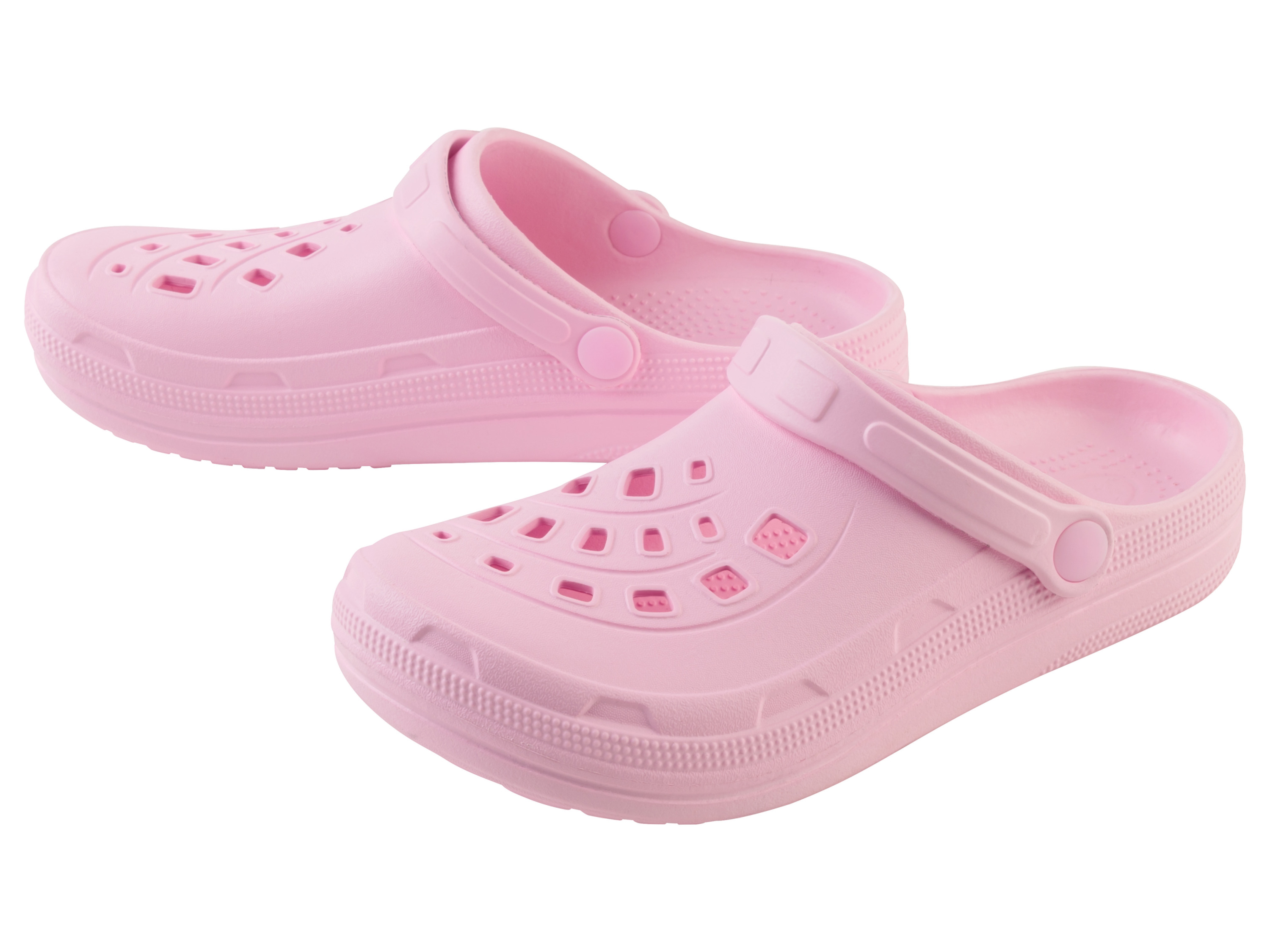 esmara Chodaki damskie z paskiem na pięcie Różowy, 36/37