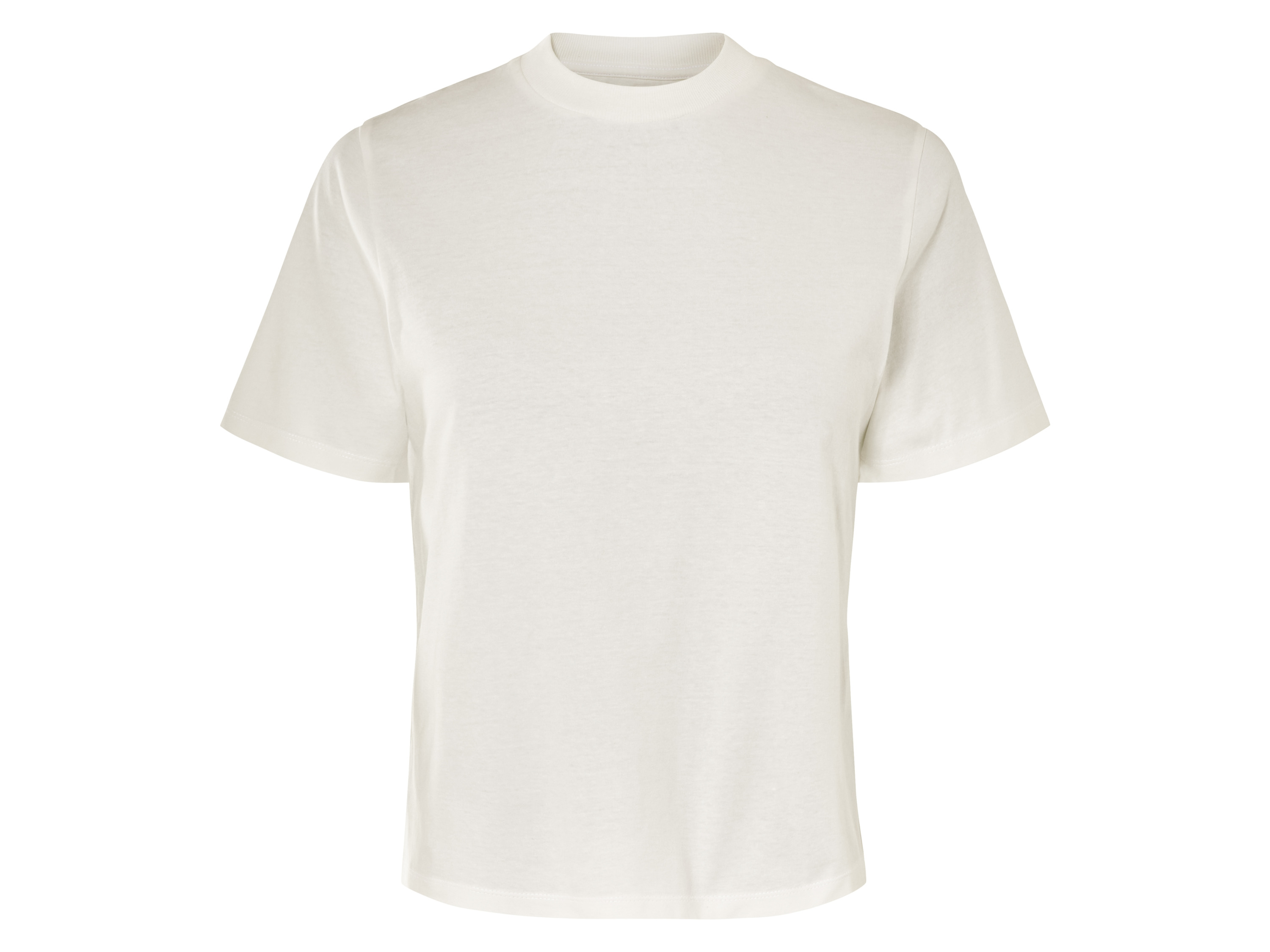 esmara Koszulka damska z organicznej bawełny Biały, XS 32-34