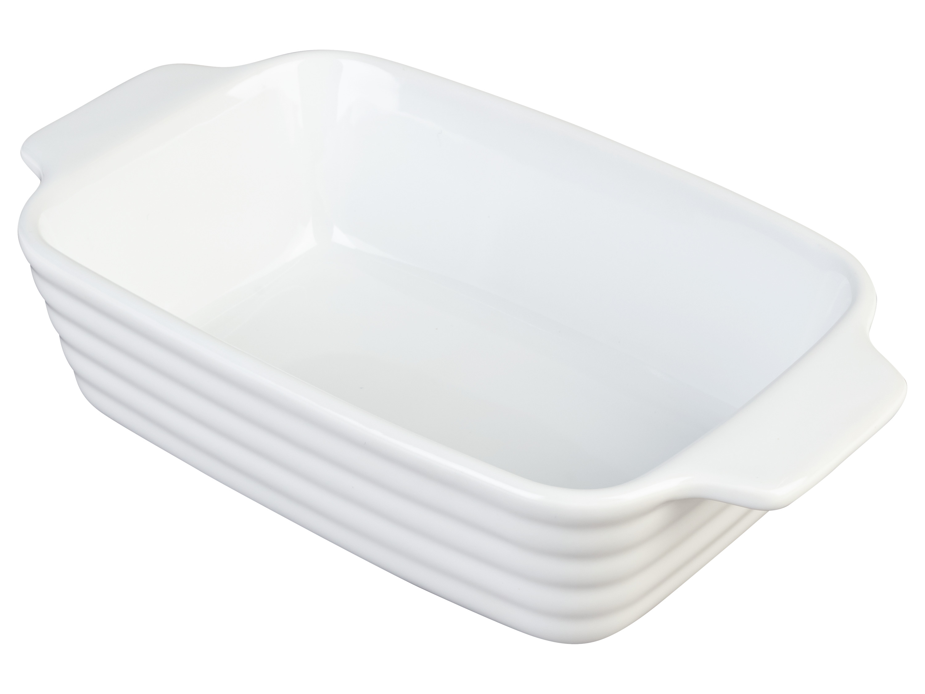 Livarno home Formy do zapiekania kamionkowe Duża, biała