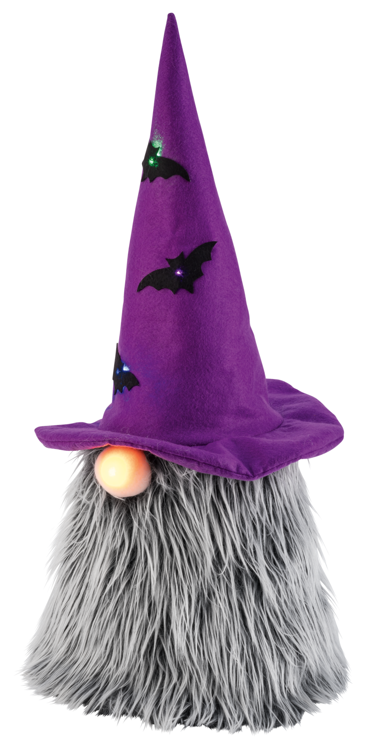 Livarno home Dekoracja Gnom na Halloween, składany Fioletowy