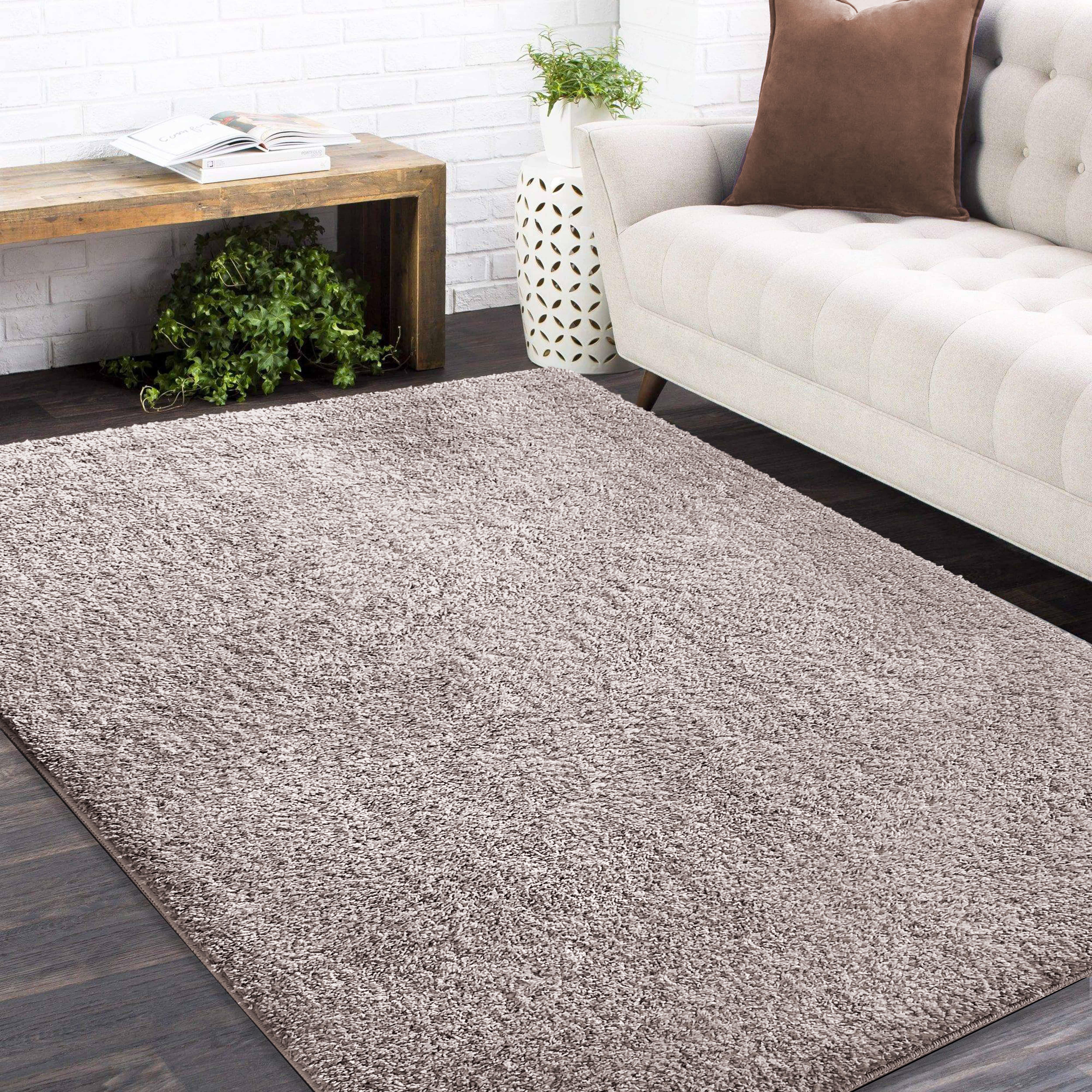 Dywan - 80 x 150 cm - Beżowy - Shaggy - Dywanopol