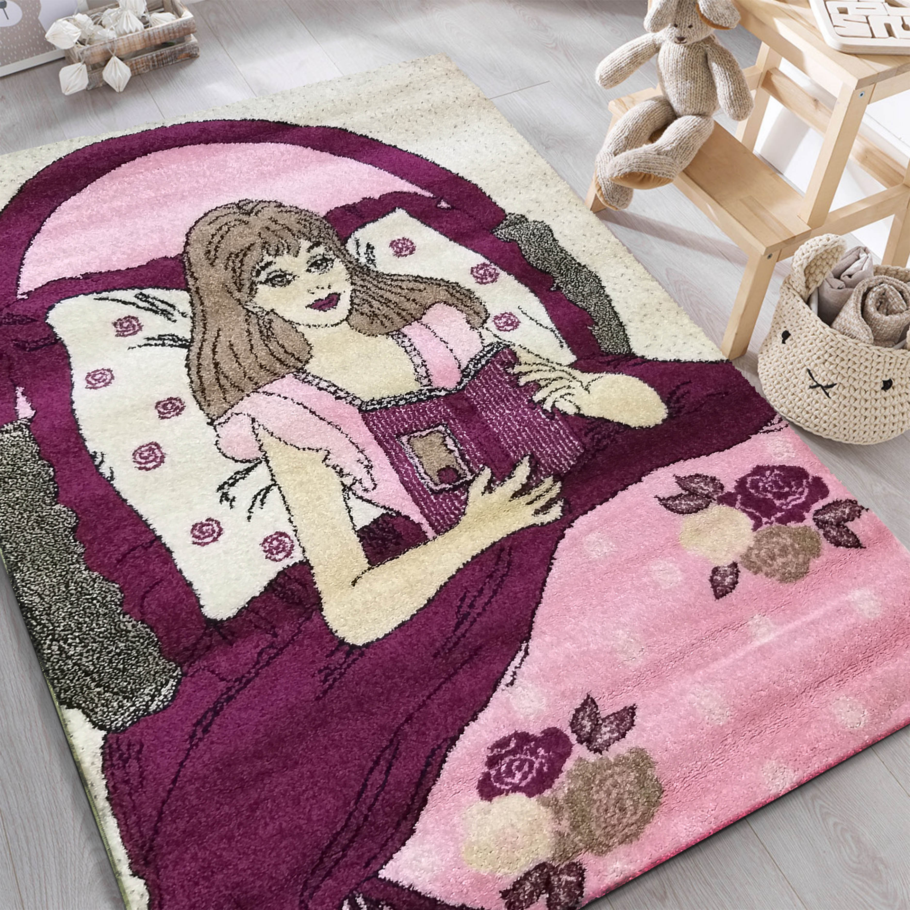 Dywan dziecięcy - 120 x 170 cm - Wielokolorowy - Dywanopol