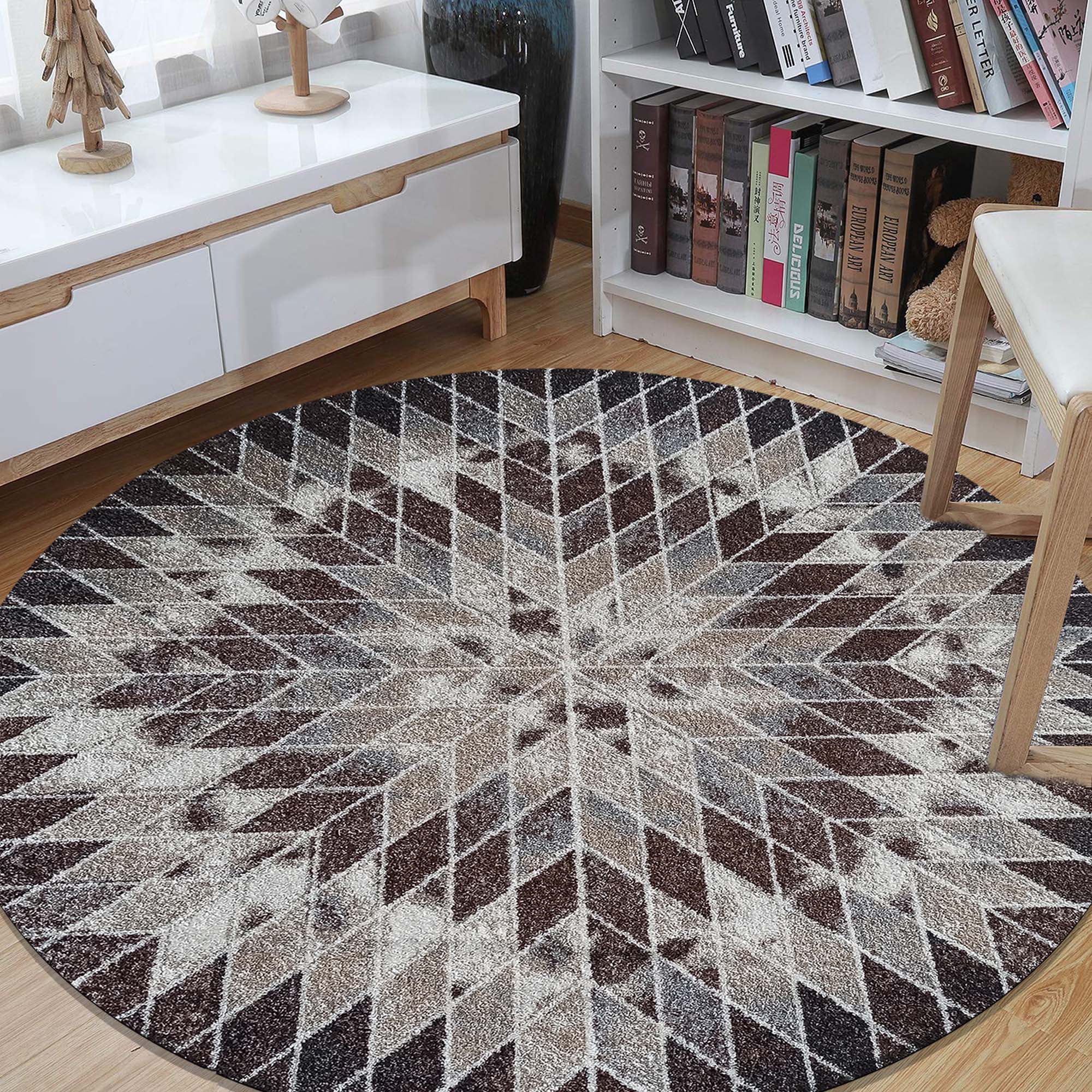 Dywan - - Brązowy - Nowoczesny - Dywanopol