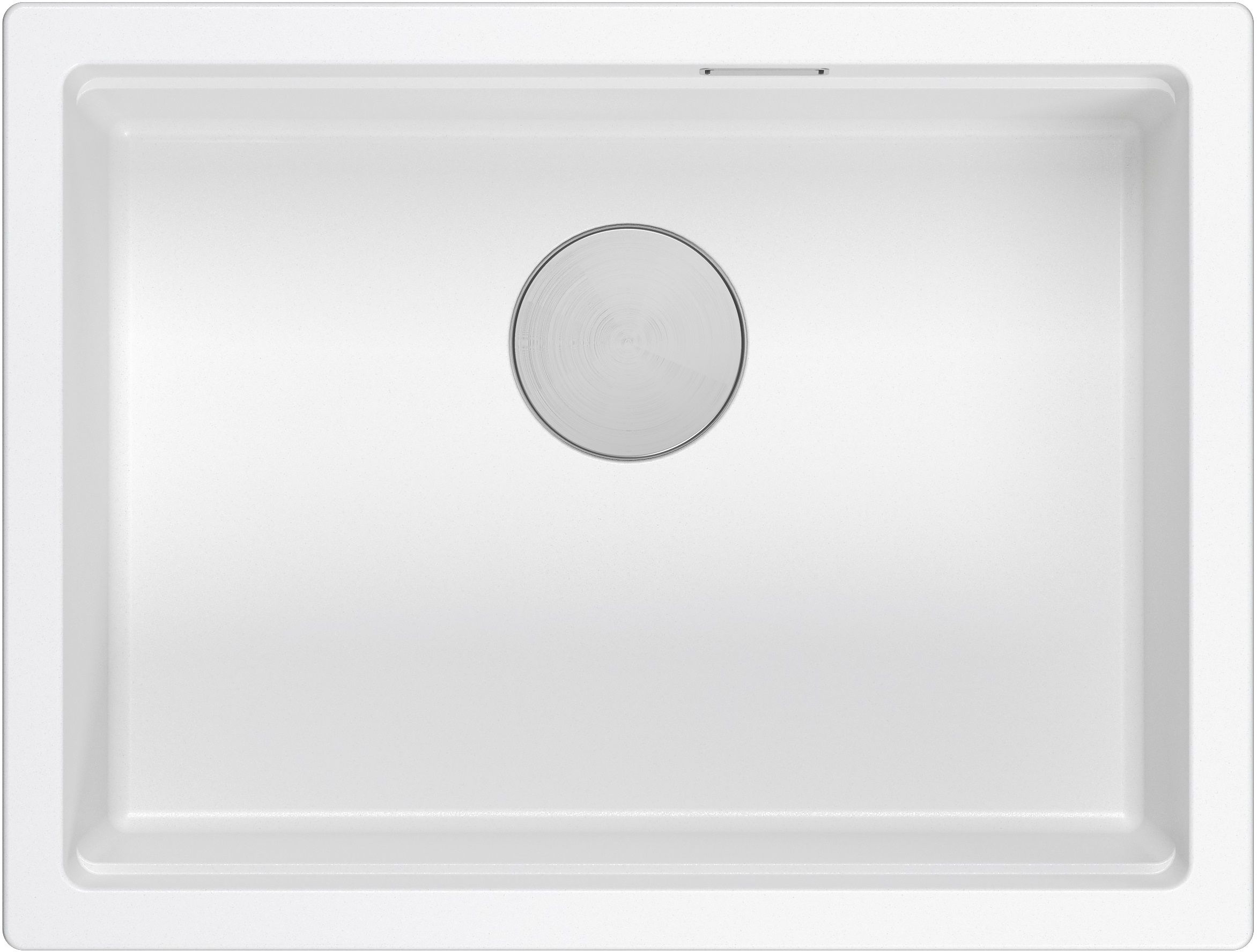 Darmowa Dostawa - Zlewozmywak GraniteQ 56x45 cm biały Quadron Logan HQJ6045U1BSU