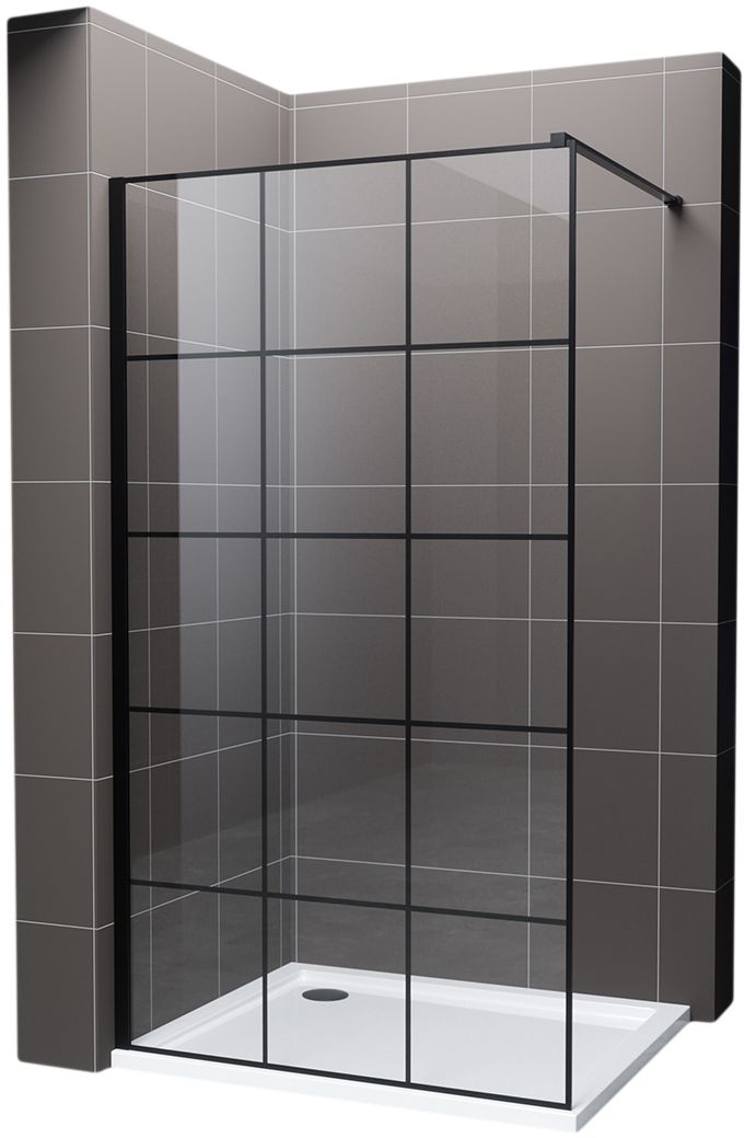 Darmowa Dostawa - Ścianka prysznicowa walk-in 120 cm Hagser Agatha HGR13000022