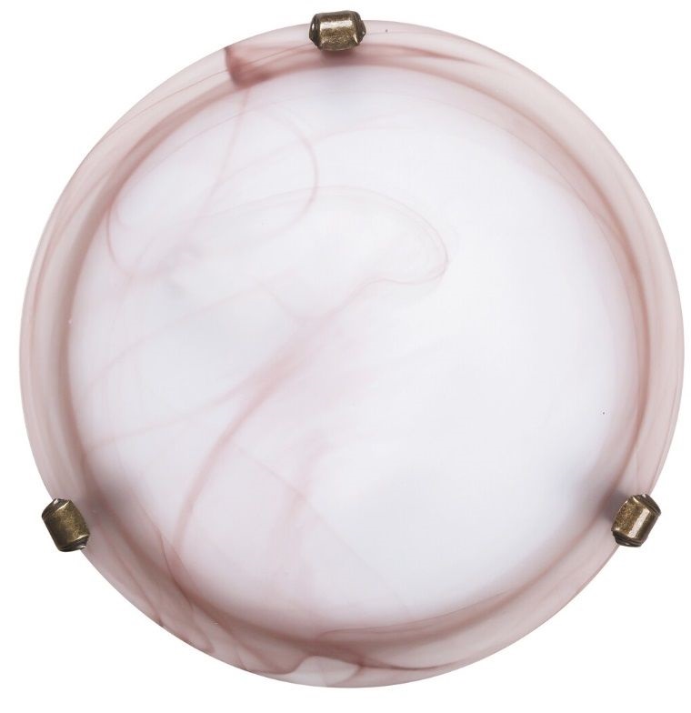 Darmowa Dostawa - Plafon 1x60 W różowy Rabalux Alabastro 3253