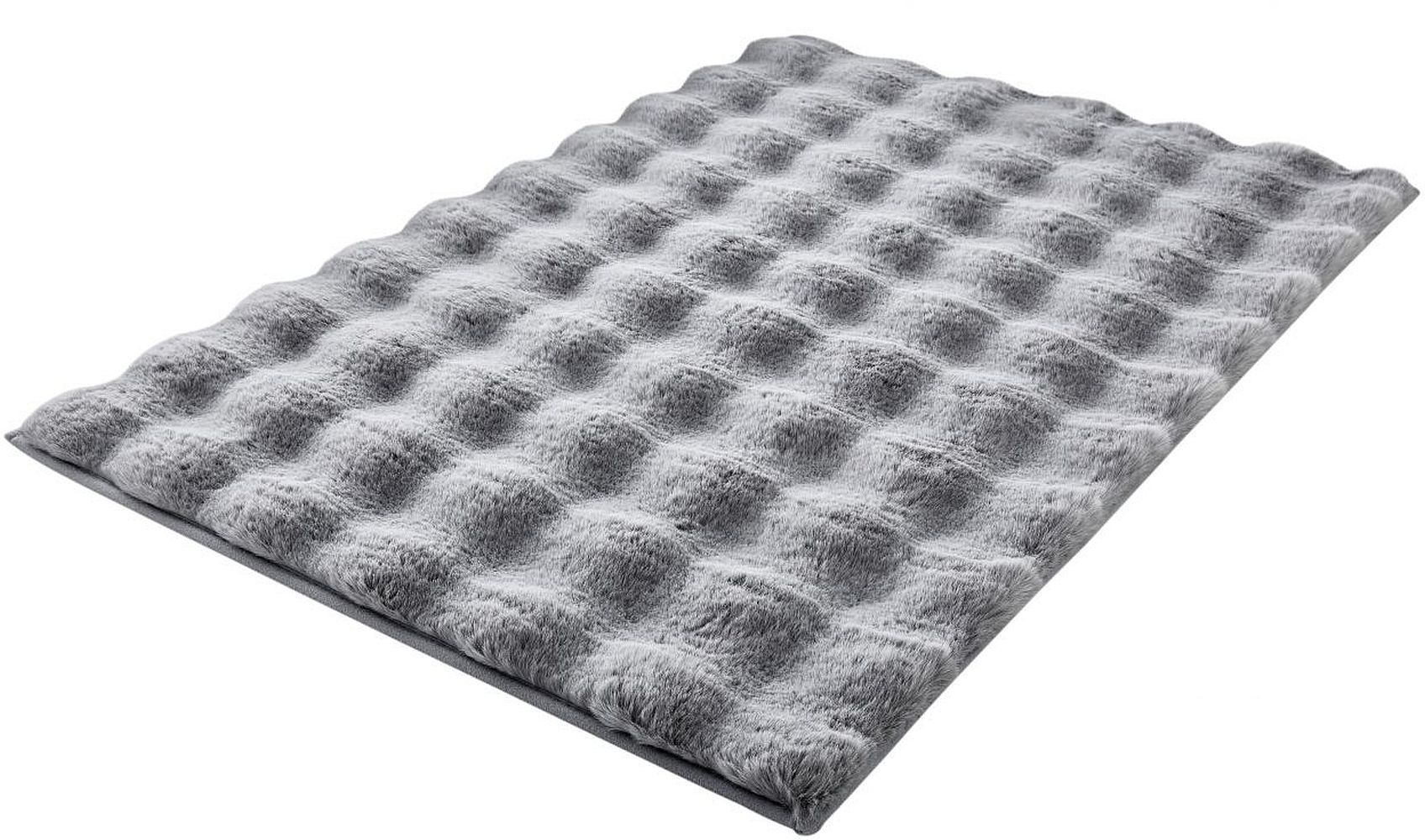 Darmowa Dostawa - Dywanik łazienkowy 120x70 cm prostokątny szary Kleine Wolke Cloud 9198146225