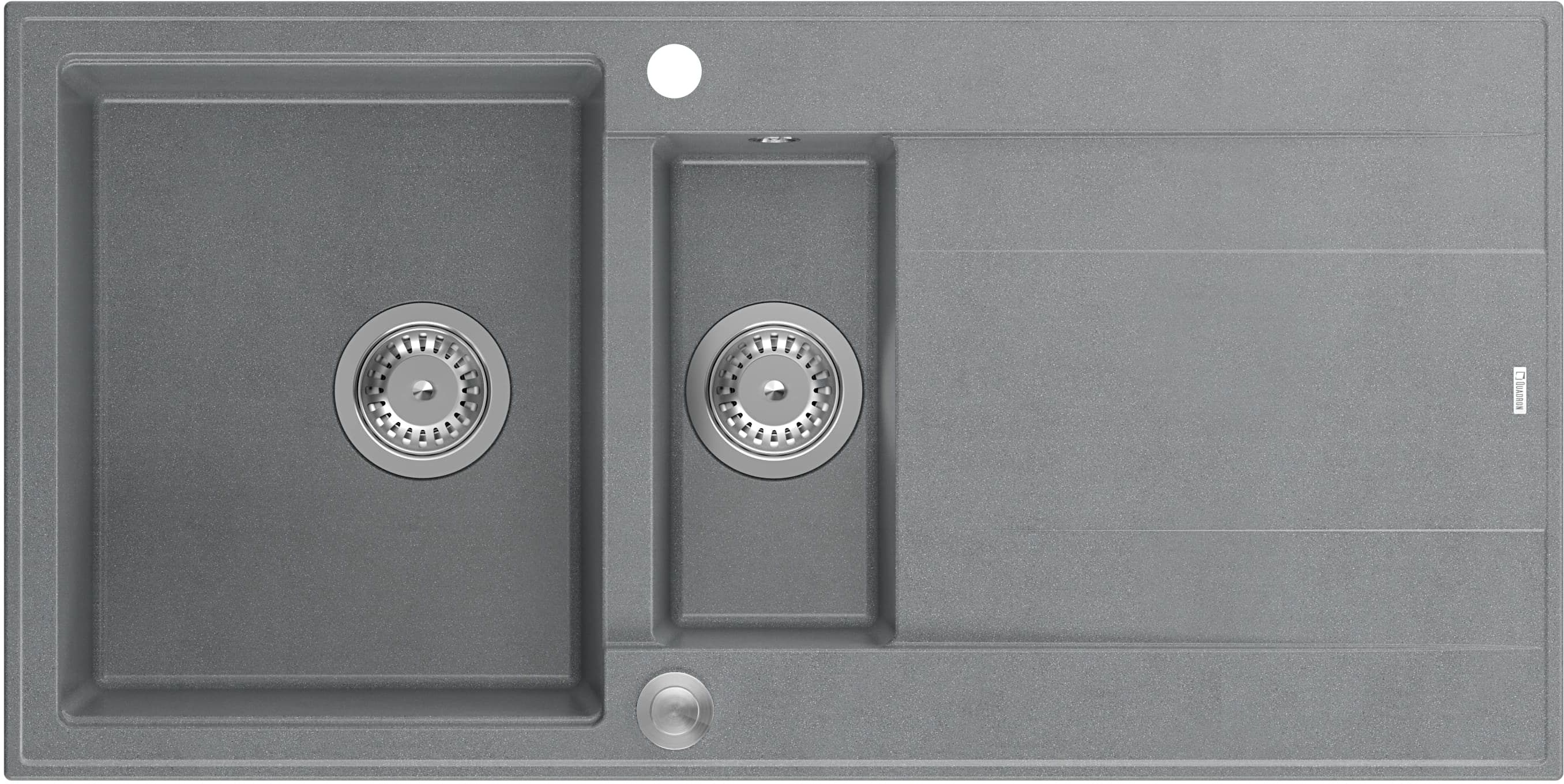 Darmowa Dostawa - Zlewozmywak GraniteQ 100x50 cm Quadron Evan HQE5510050U5BSP2O