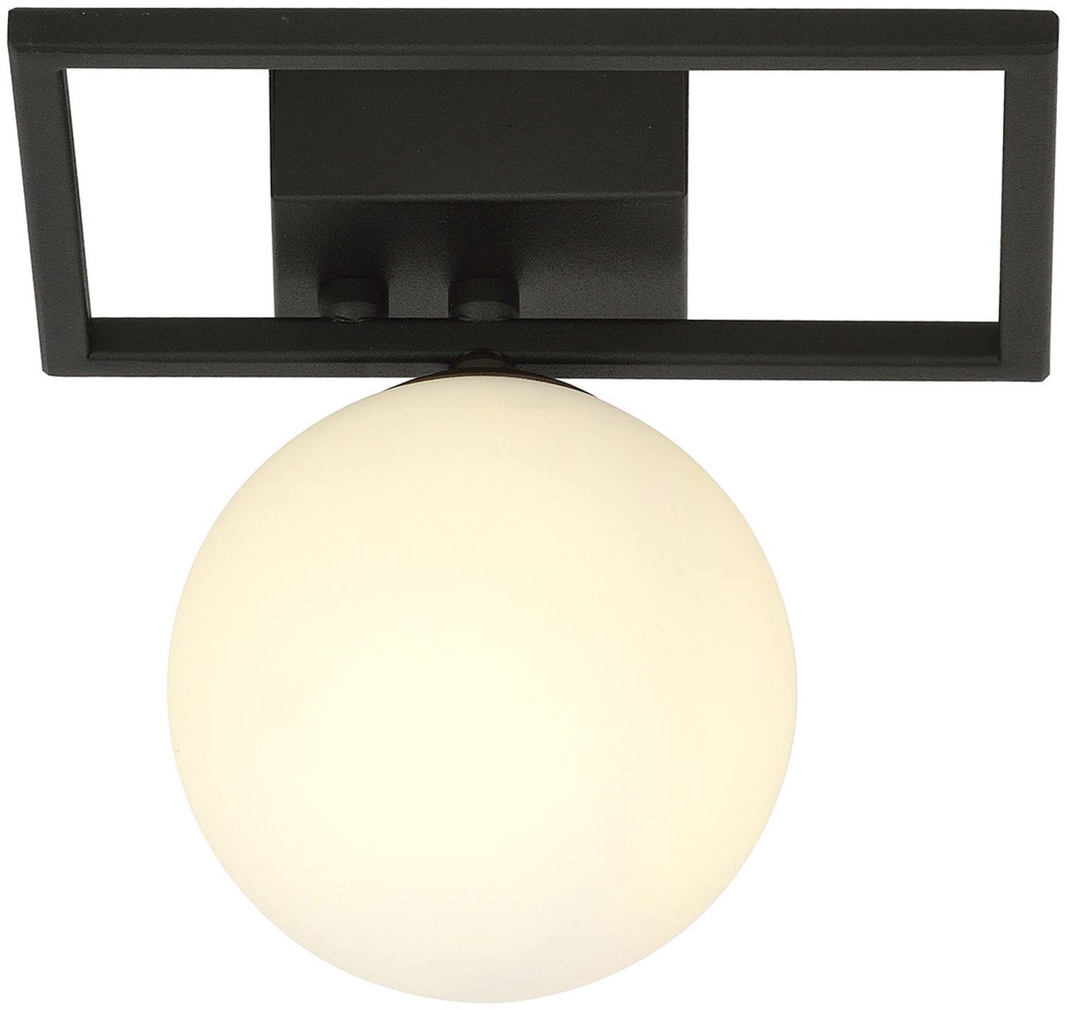 Darmowa Dostawa - Lampa podsufitowa 1x10 W czarna-opal Emibig Imago 11301E