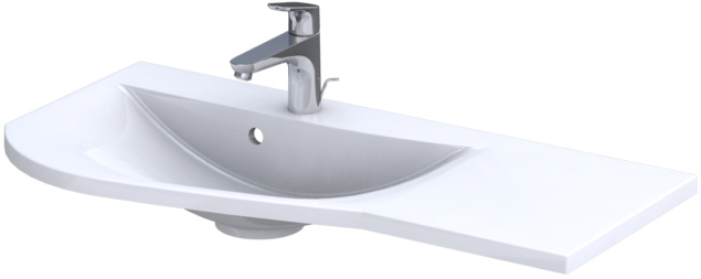 Darmowa Dostawa - Umywalka 91.5x44.5 cm meblowa biała Oristo Opal UMEOP9092L