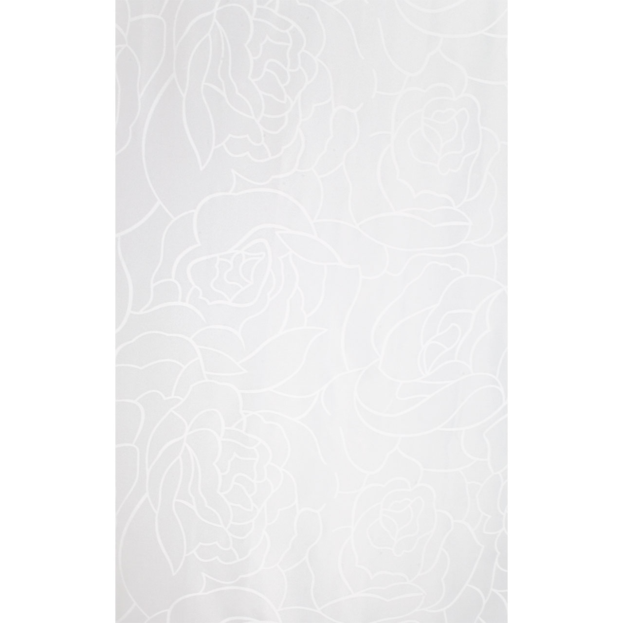 Darmowa Dostawa - Zasłona prysznicowa 200x180 cm biała Duschy 62609