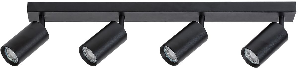 Darmowa Dostawa - Lampa podsufitowa 4x25 W czarny Rabalux Solo 2086